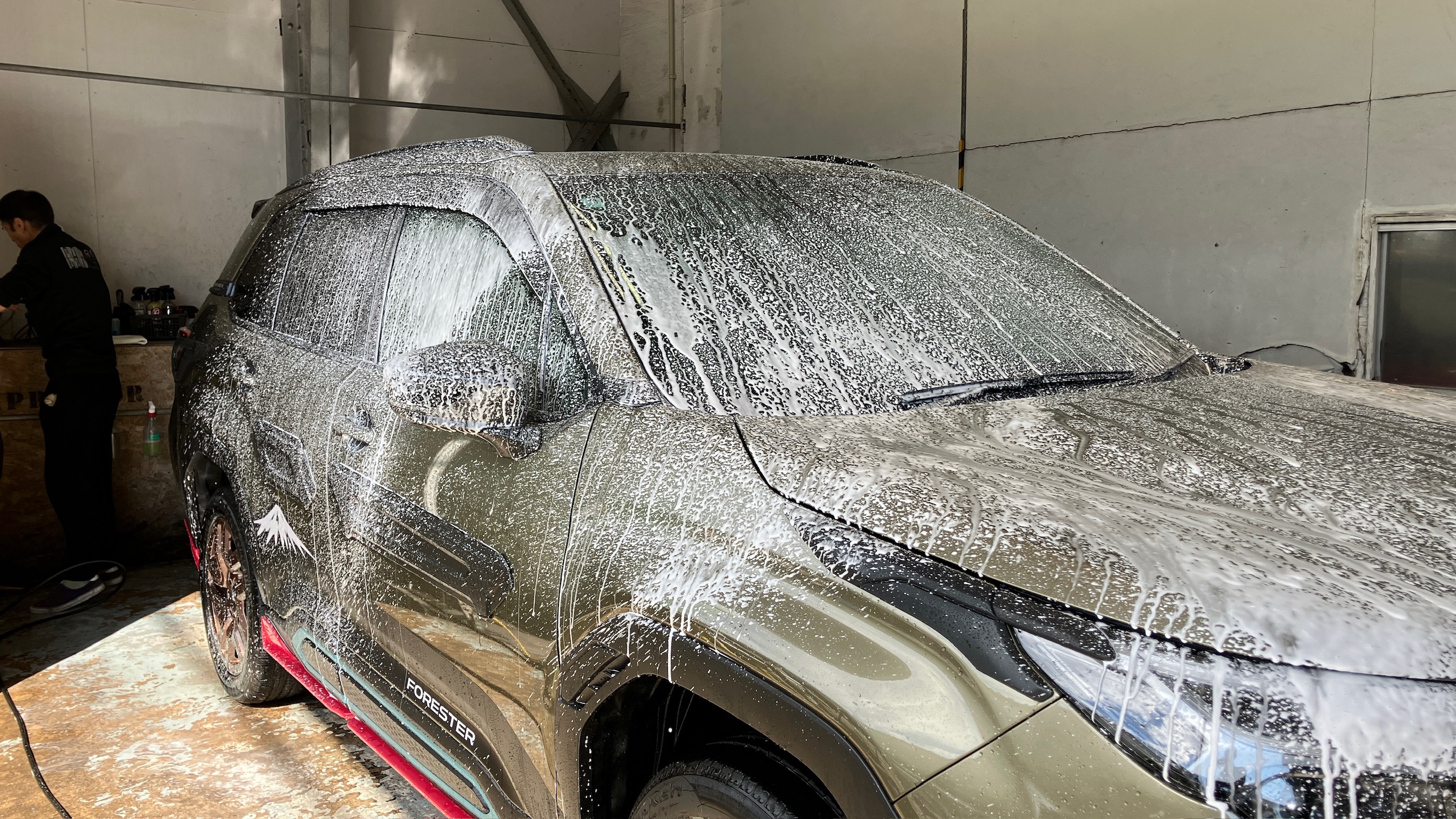 スバル・フォレスター:クラスM施工:施工写真3