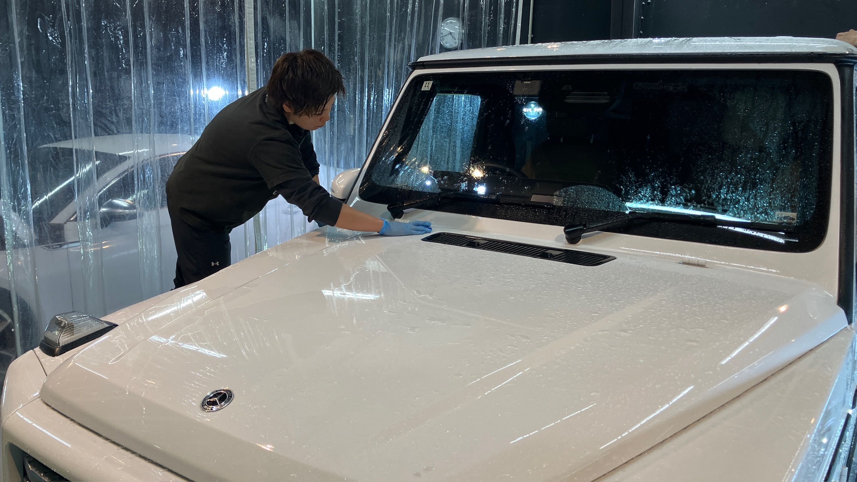 メルセデス・ベンツ・G450d:アドバンスド施工:施工写真1