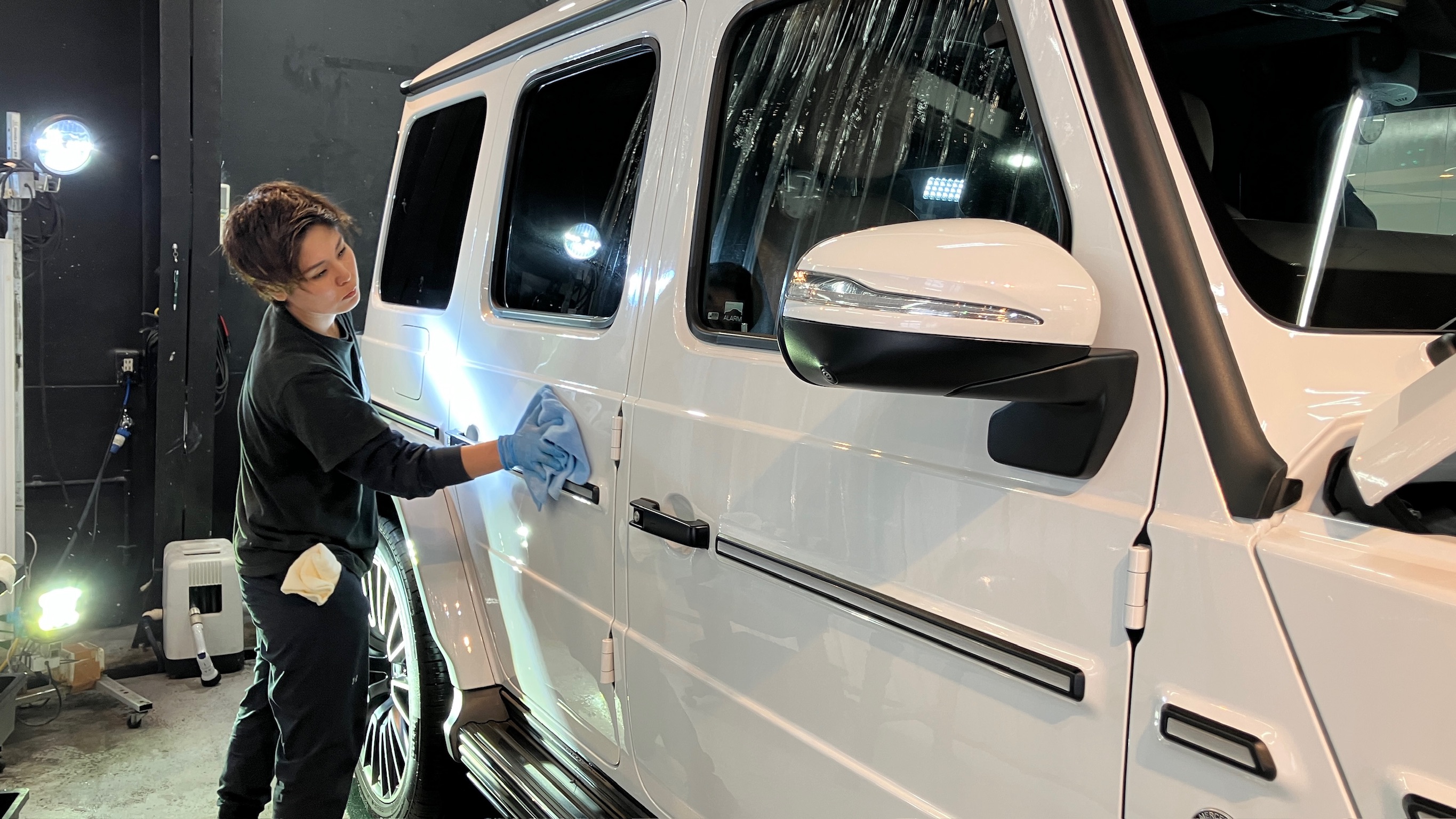 メルセデス・ベンツ・G450d:アドバンスド施工:施工写真4