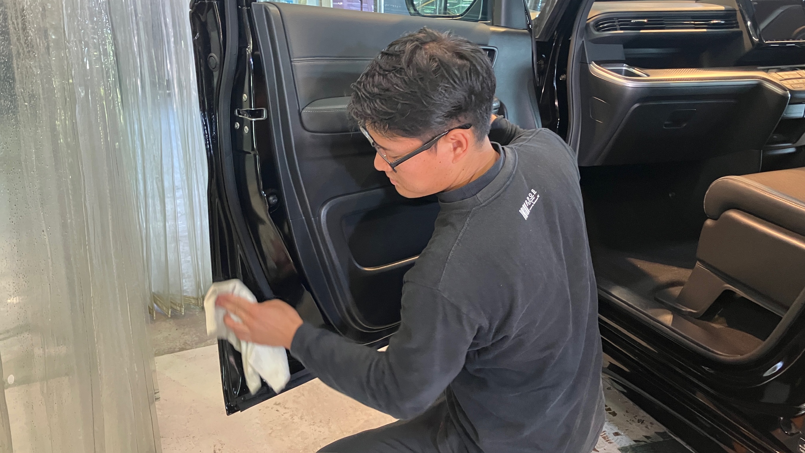 ホンダ・ステップワゴン：クラスM施工：施工写真２