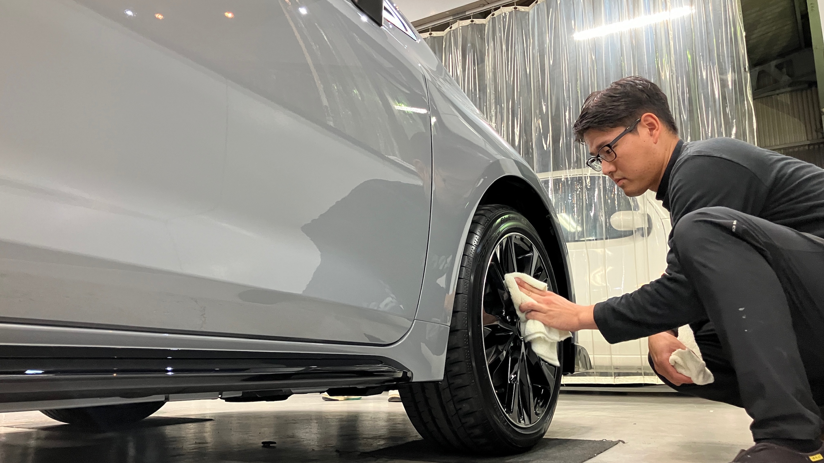 トヨタ・カローラ:ガードグレイズ施工:施工写真4