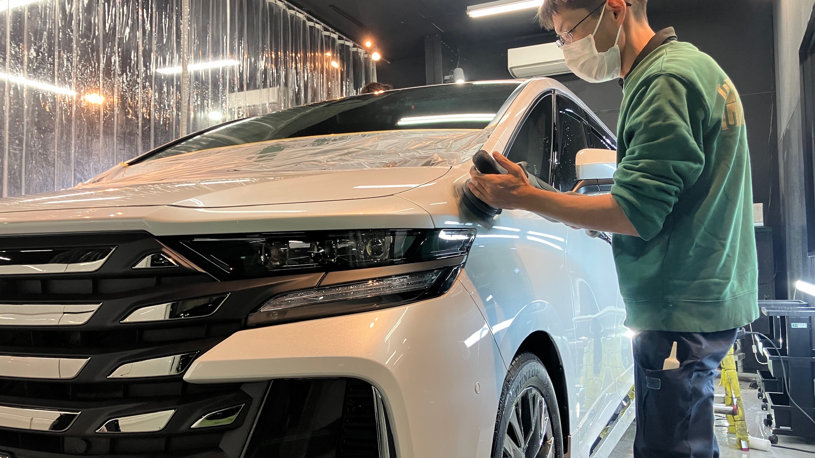 トヨタ・ヴェルファイア:アドバンスド施工:施工写真3