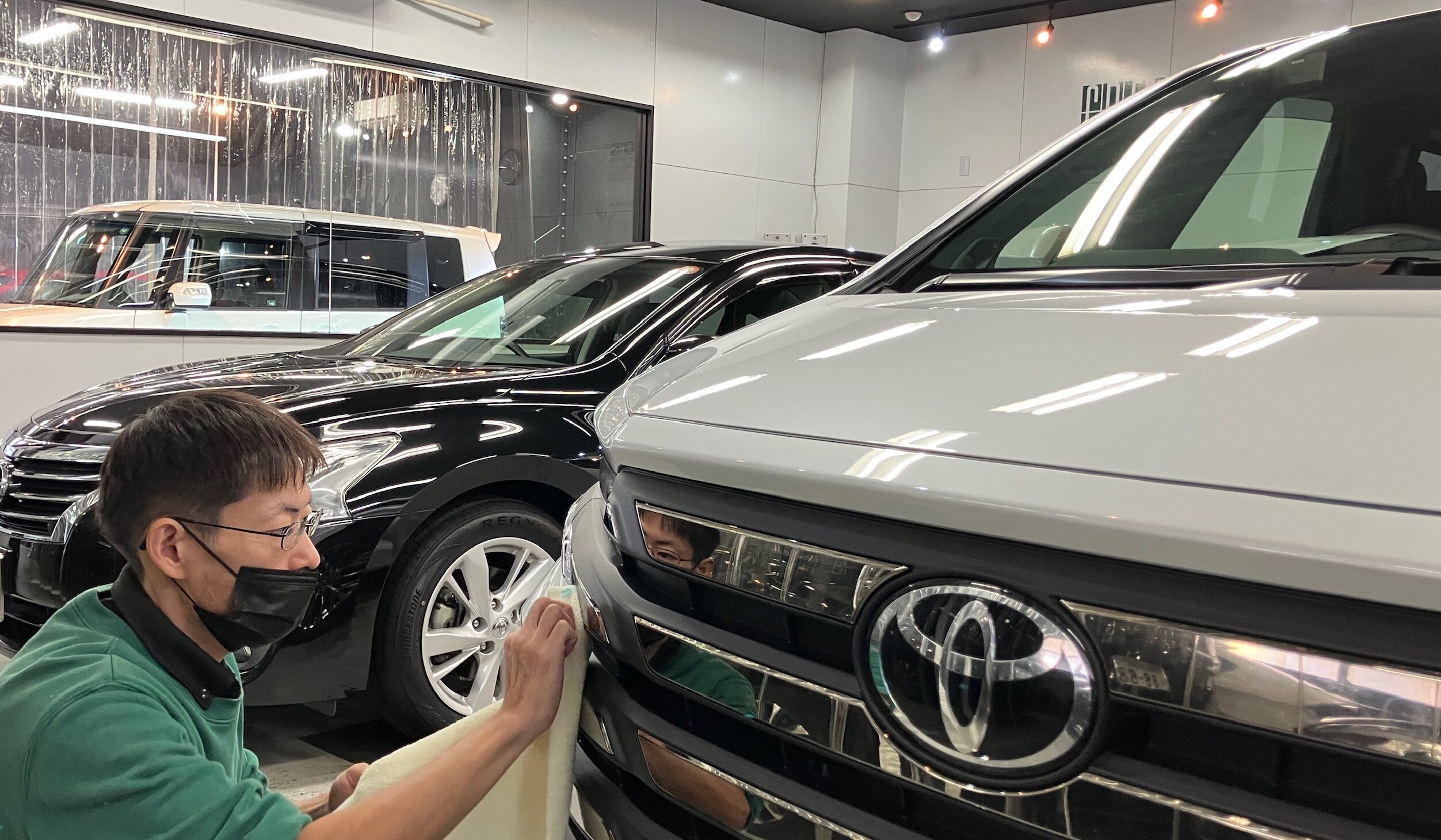 トヨタ・ヴェルファイア：アドバンスド施工：施工写真５