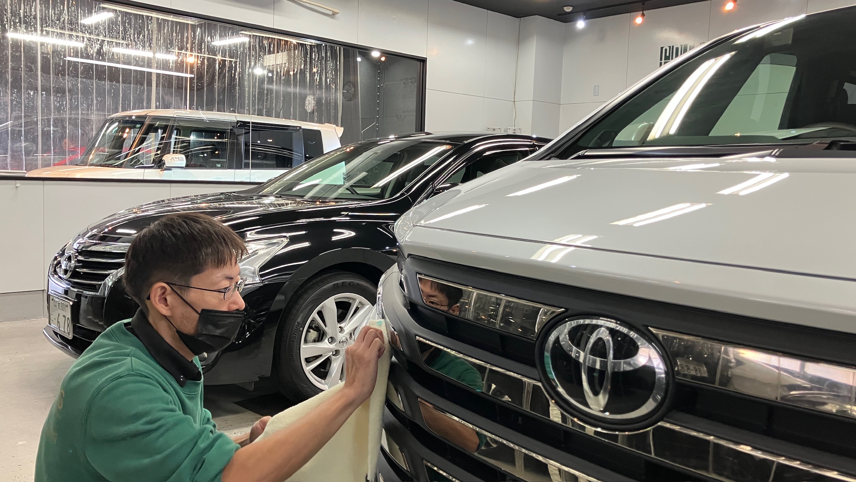 トヨタ・ヴェルファイア:アドバンスド施工:施工写真5