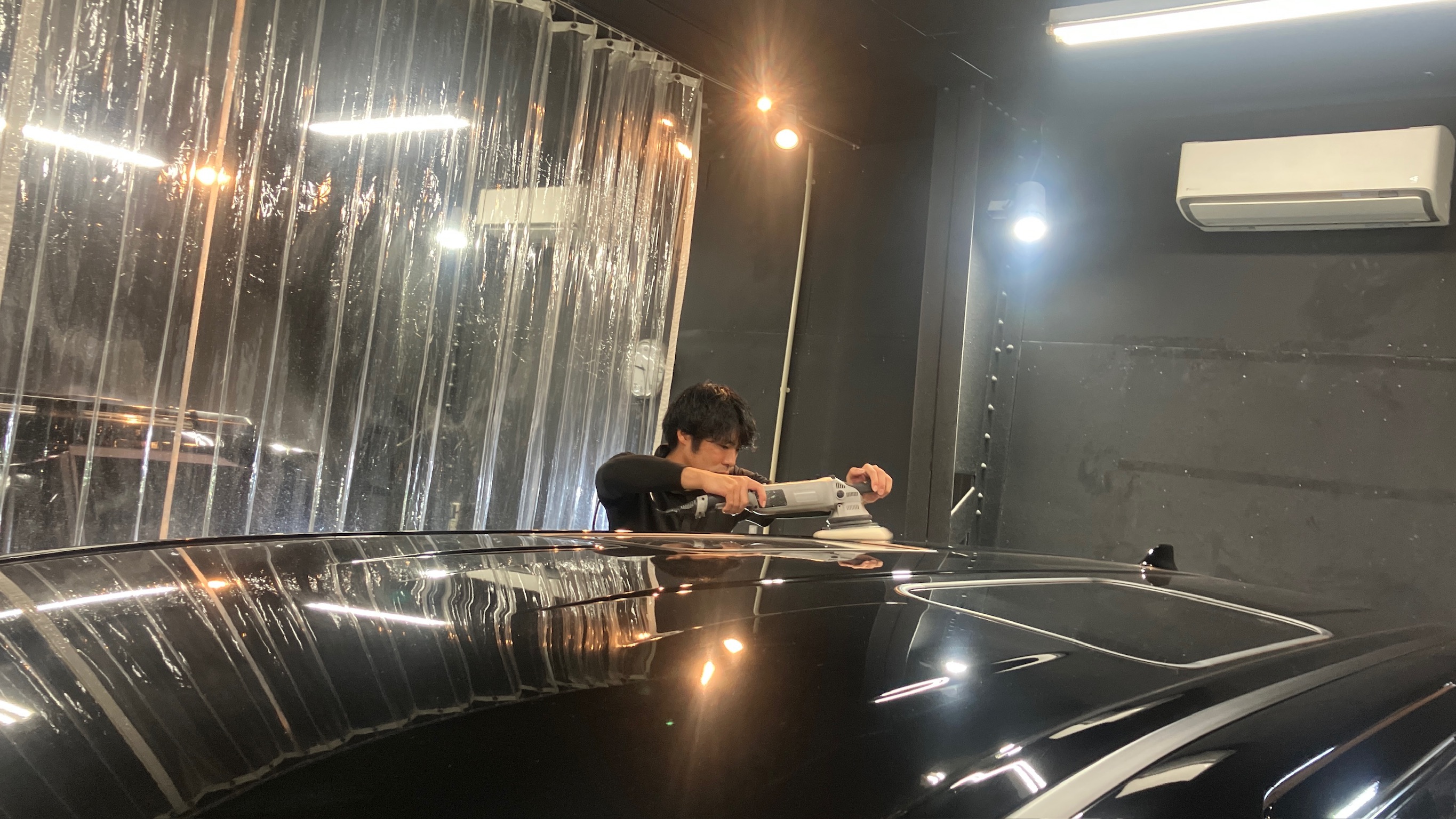 トヨタ・ヴェルファイア:ガードグレイズ施工:施工写真2