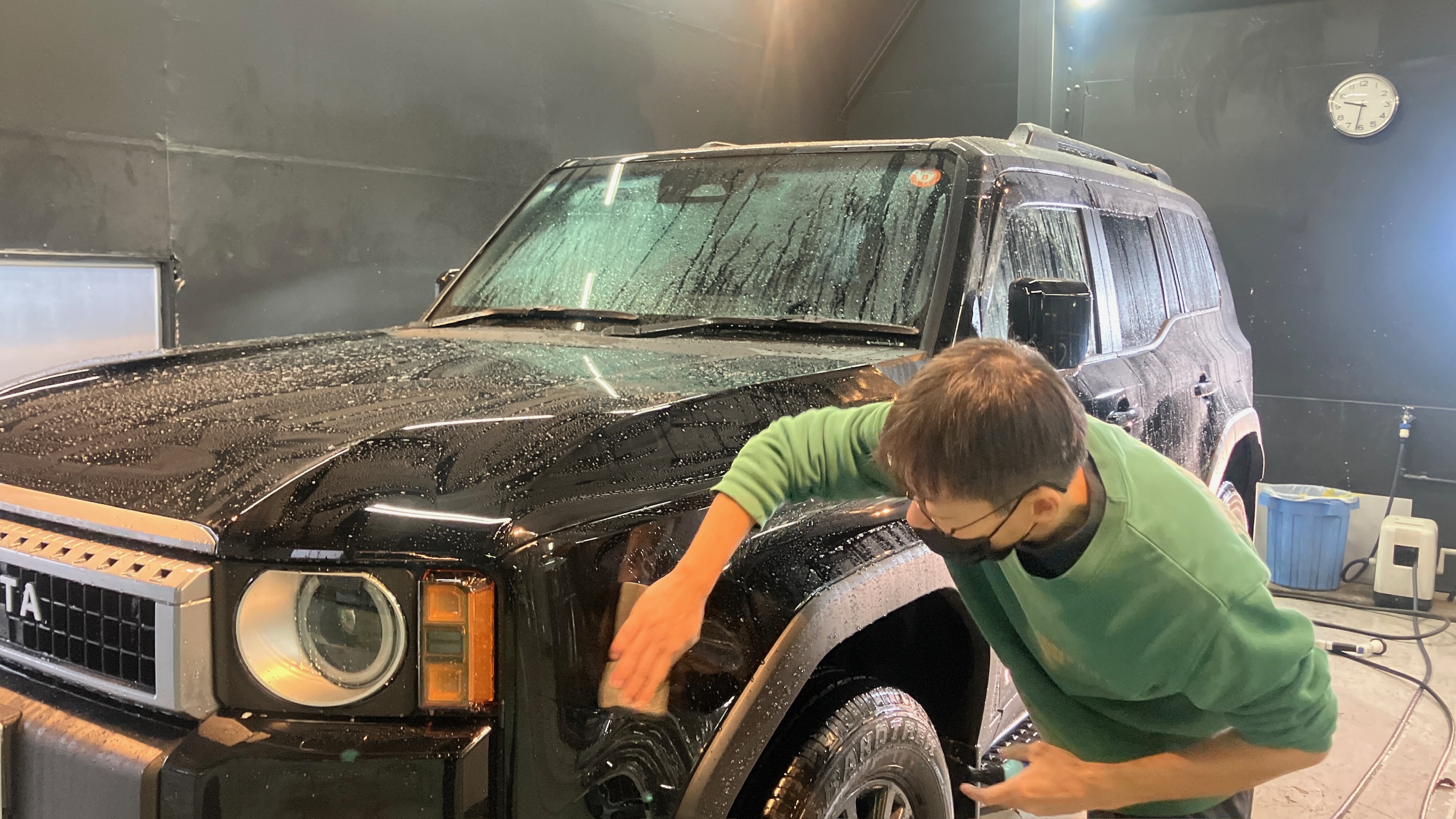 トヨタ・ランドクルーザー250：アドバンスド施工：施工写真１