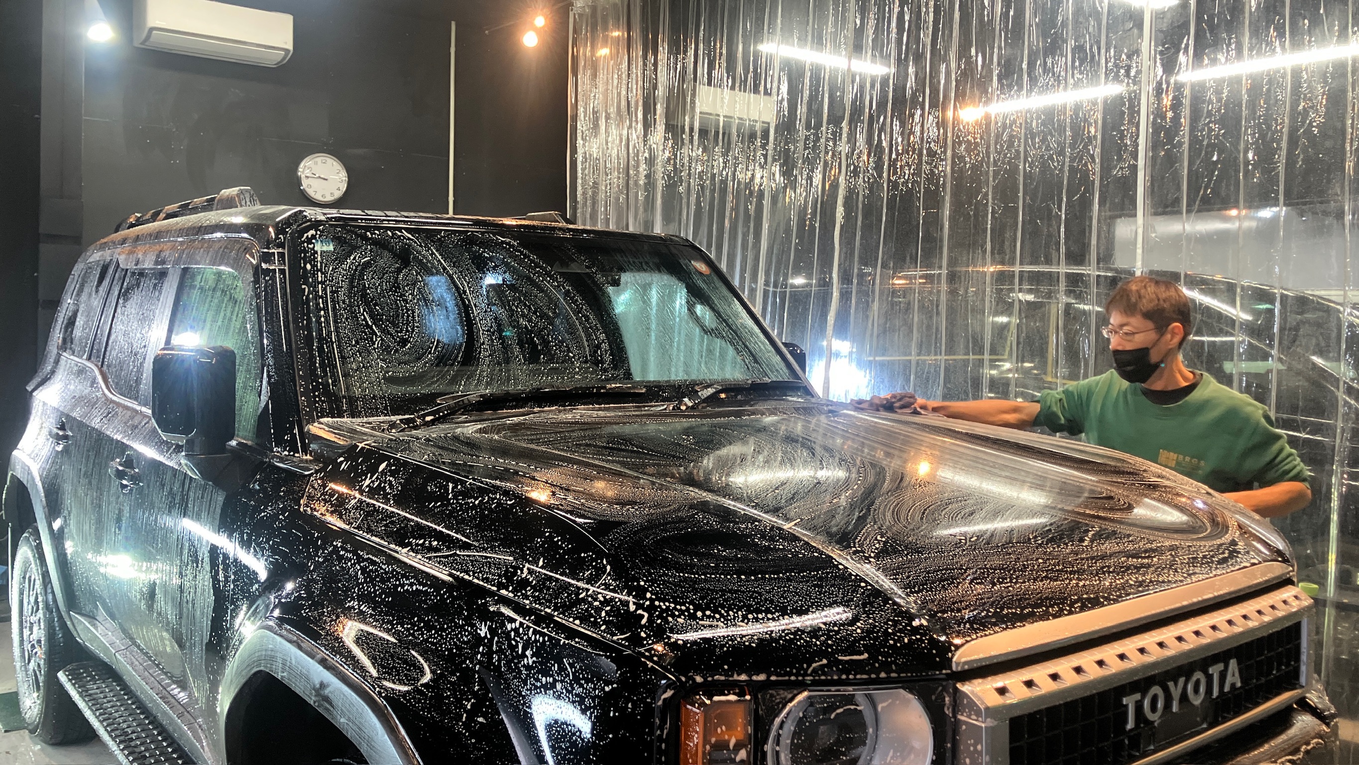 トヨタ・ランドクルーザー250：アドバンスド施工：施工写真２