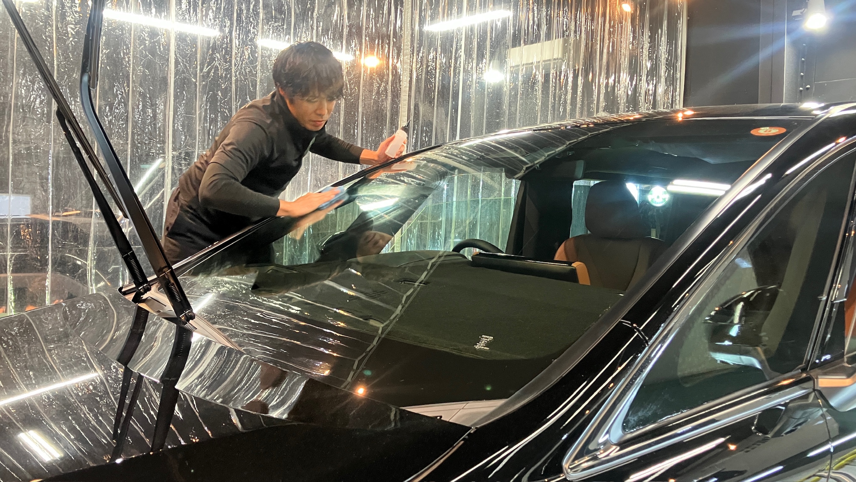 トヨタ・ヴェルファイア:ガードグレイズ施工:施工写真4