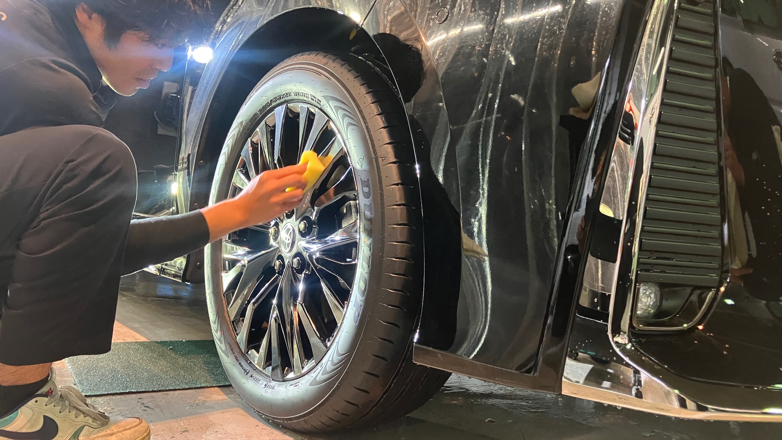 トヨタ・ヴェルファイア:ガードグレイズ施工:施工写真5