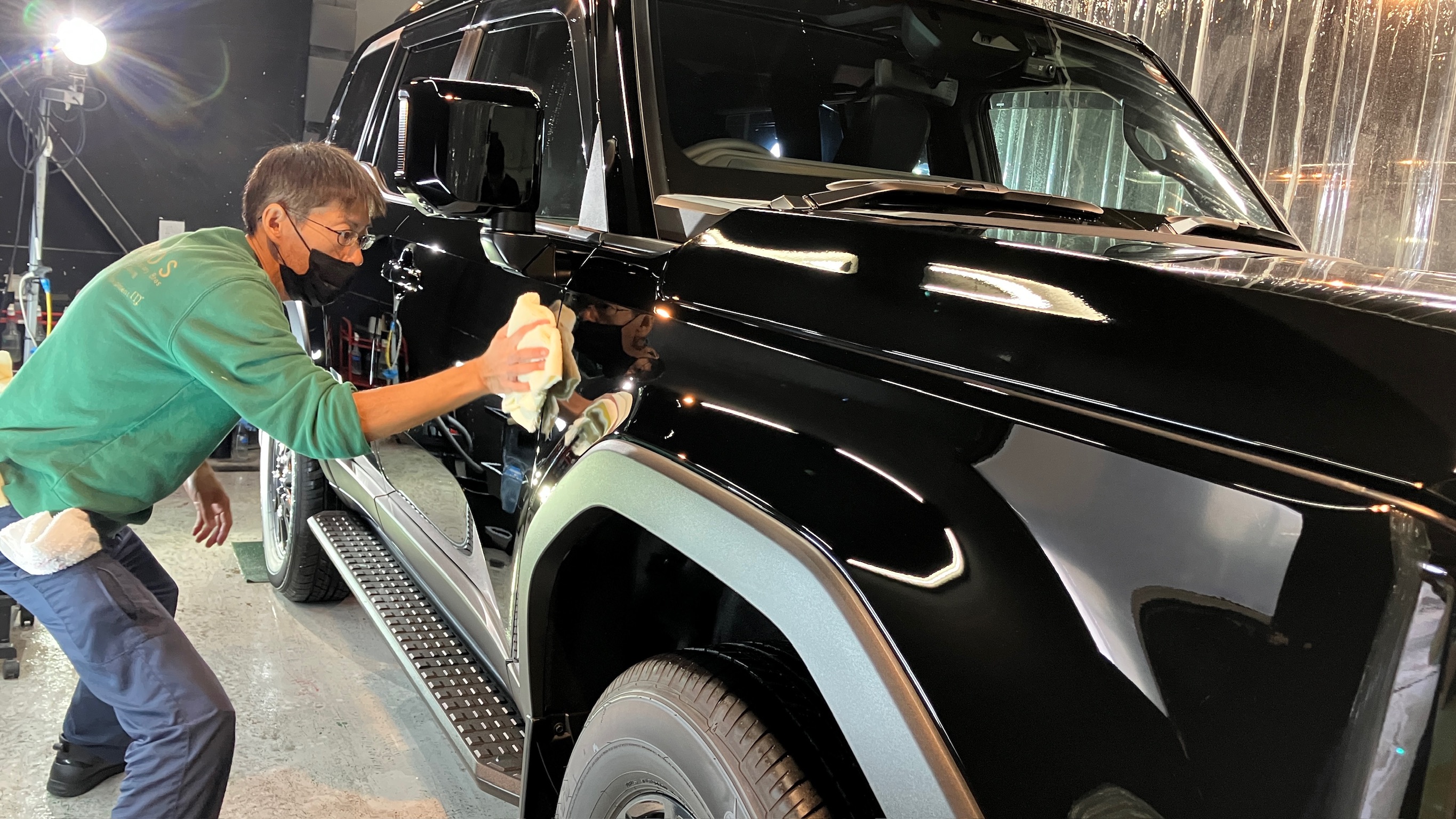 トヨタ・ランドクルーザー250：アドバンスド施工：施工写真３