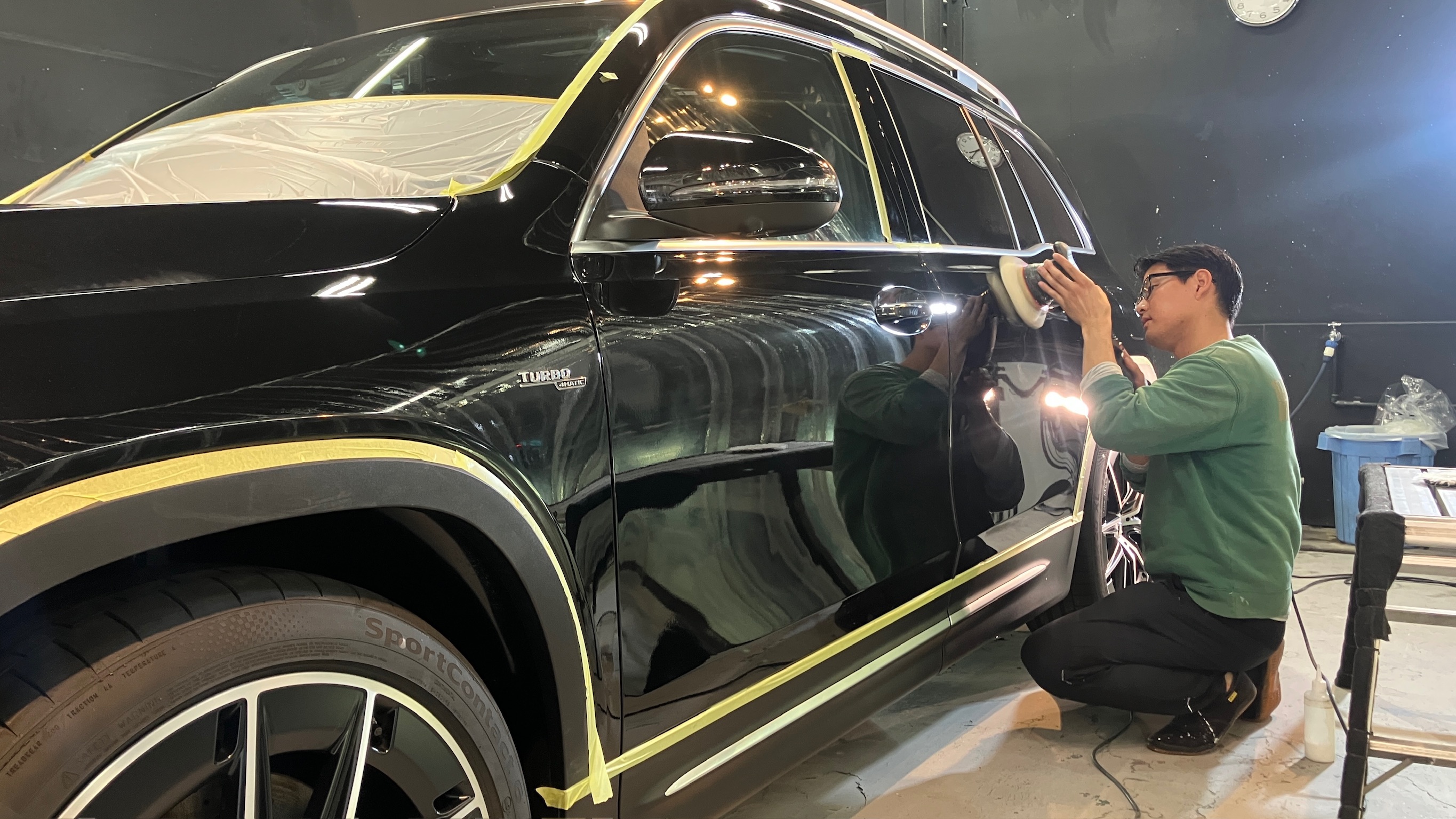 メルセデス・ベンツ・GLB35AMG:アドバンスド施工:施工写真2