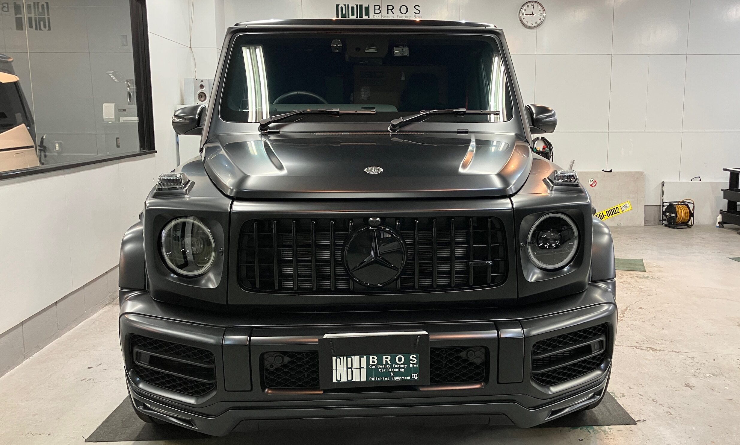 メルセデス・ベンツG63AMG：アドバンスド施工：完成写真１