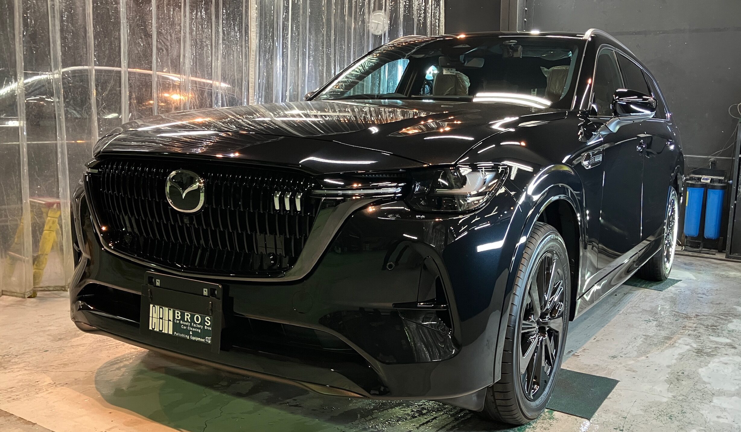 マツダ・CXー80:ガードグレイズ施工:完成写真1