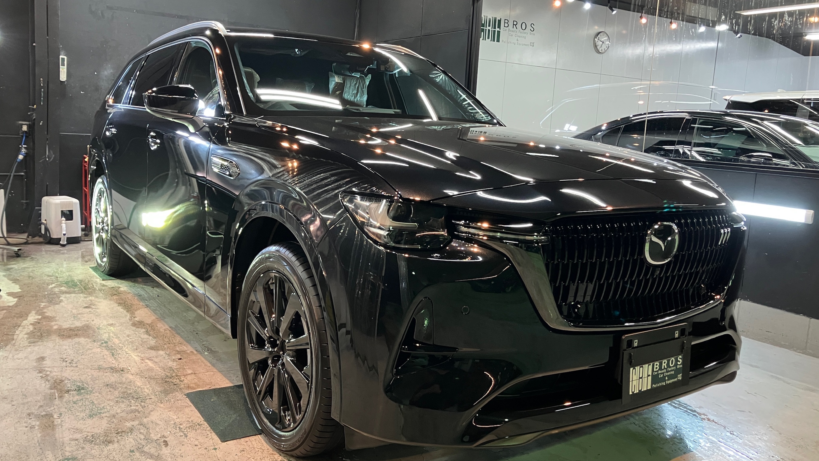 マツダ・CXー80:ガードグレイズ施工:完成写真2