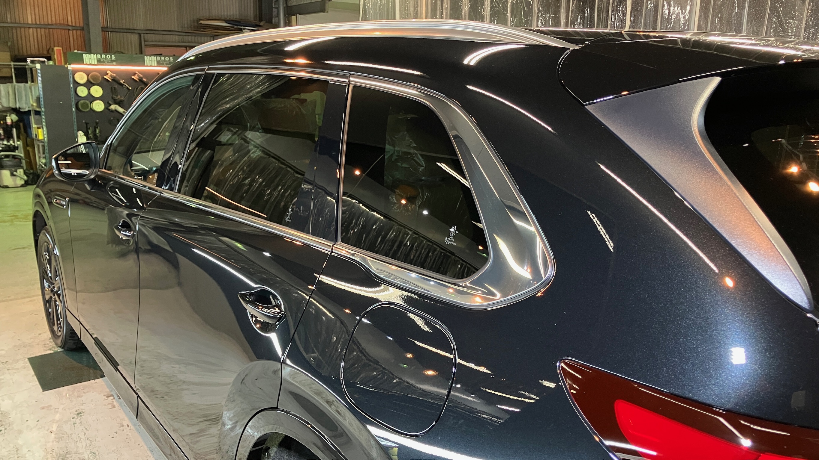 マツダ・CXー80:ガードグレイズ施工:完成写真3