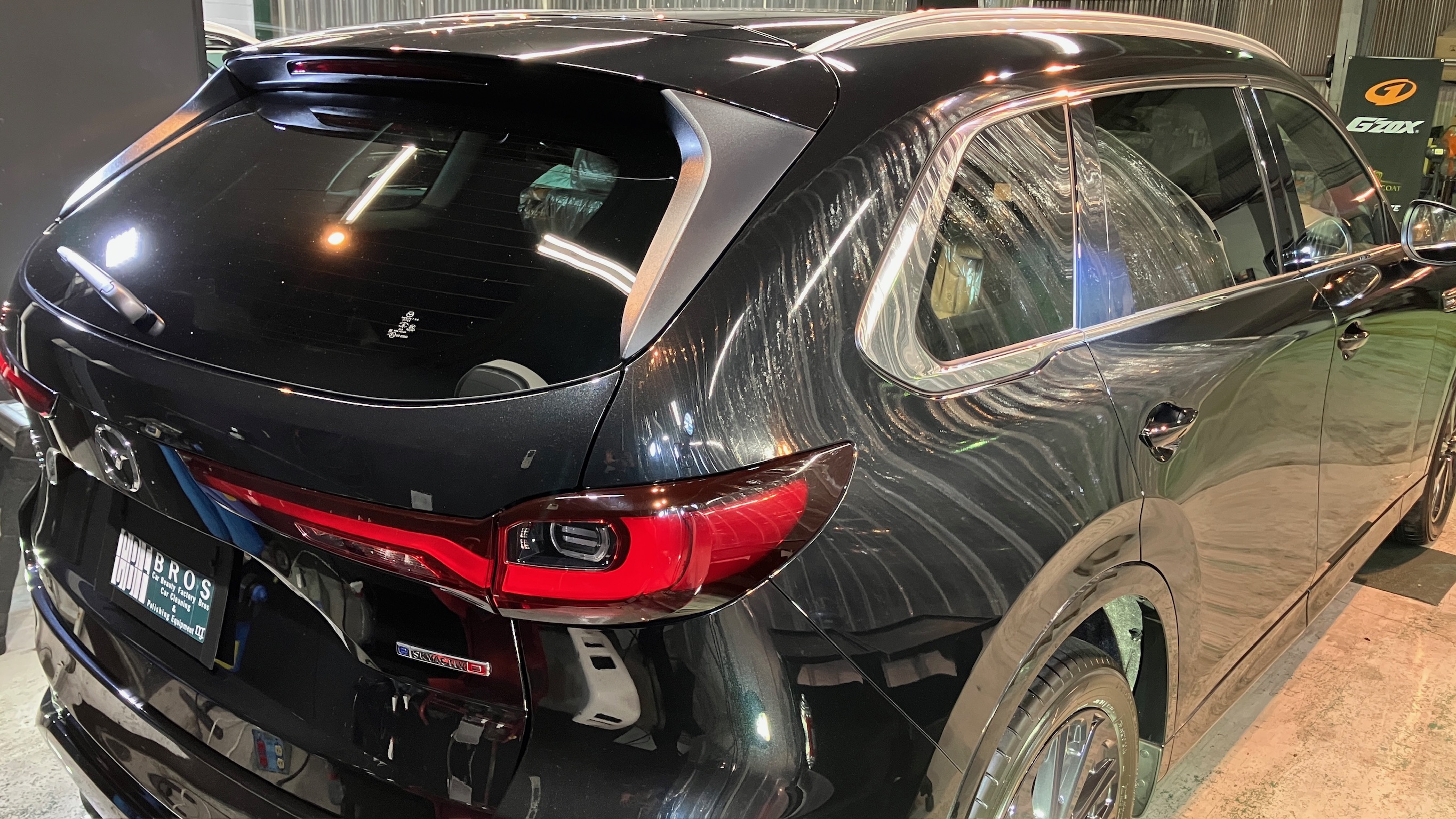 マツダ・CXー80:ガードグレイズ施工:完成写真4