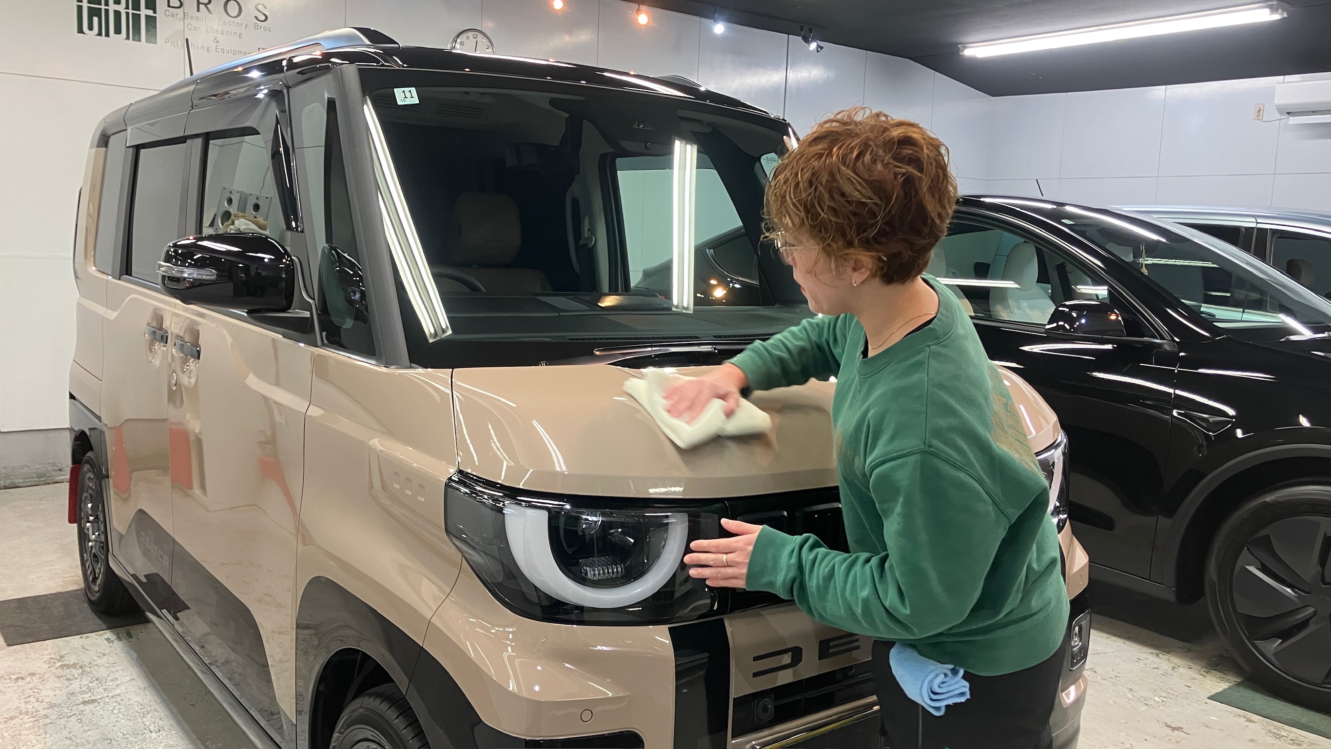 三菱・デリカミニ：アドバンスド施工：施工写真４