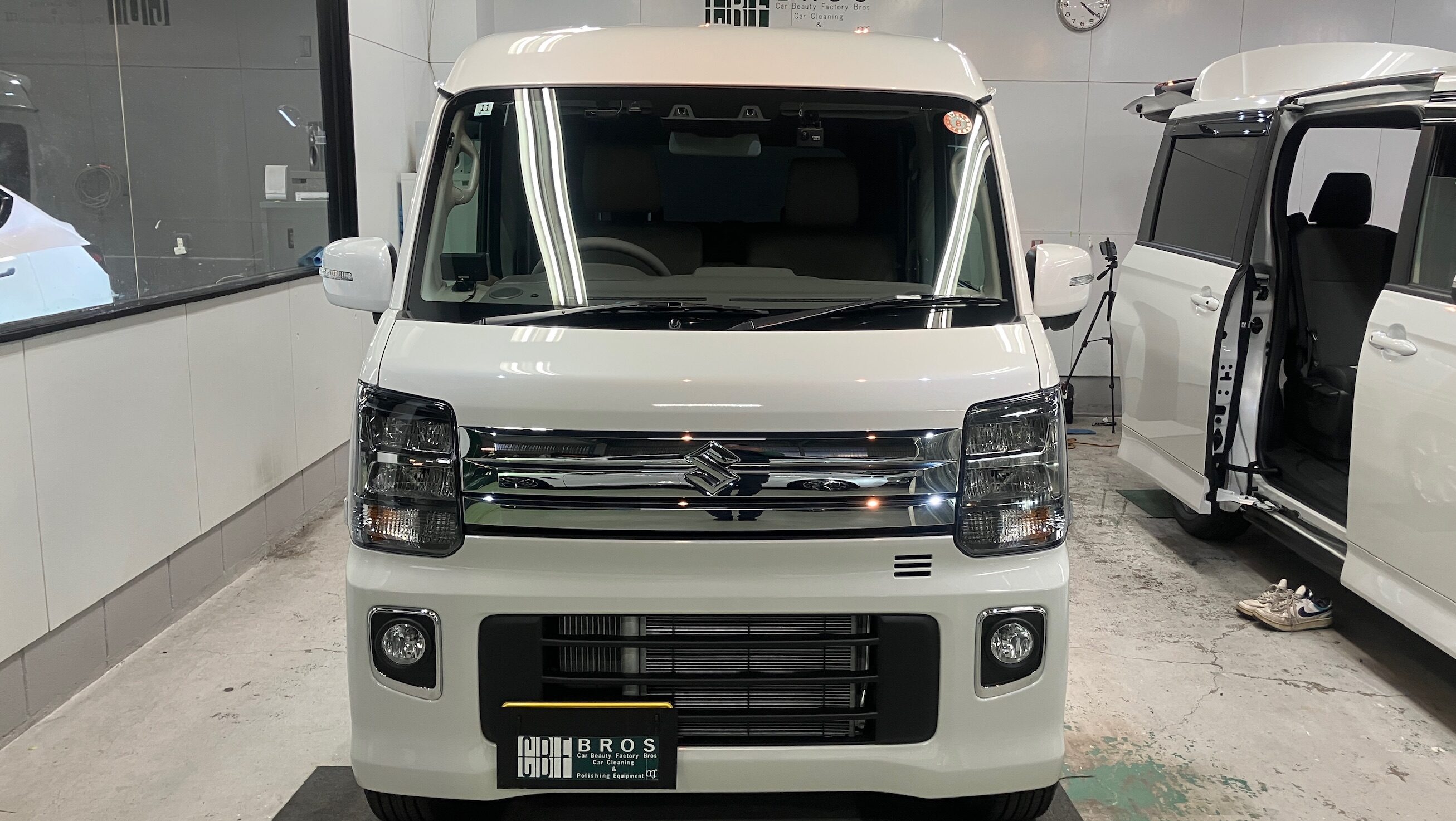 スズキ・エブリィ:ガードグレイズ施工:完成写真1