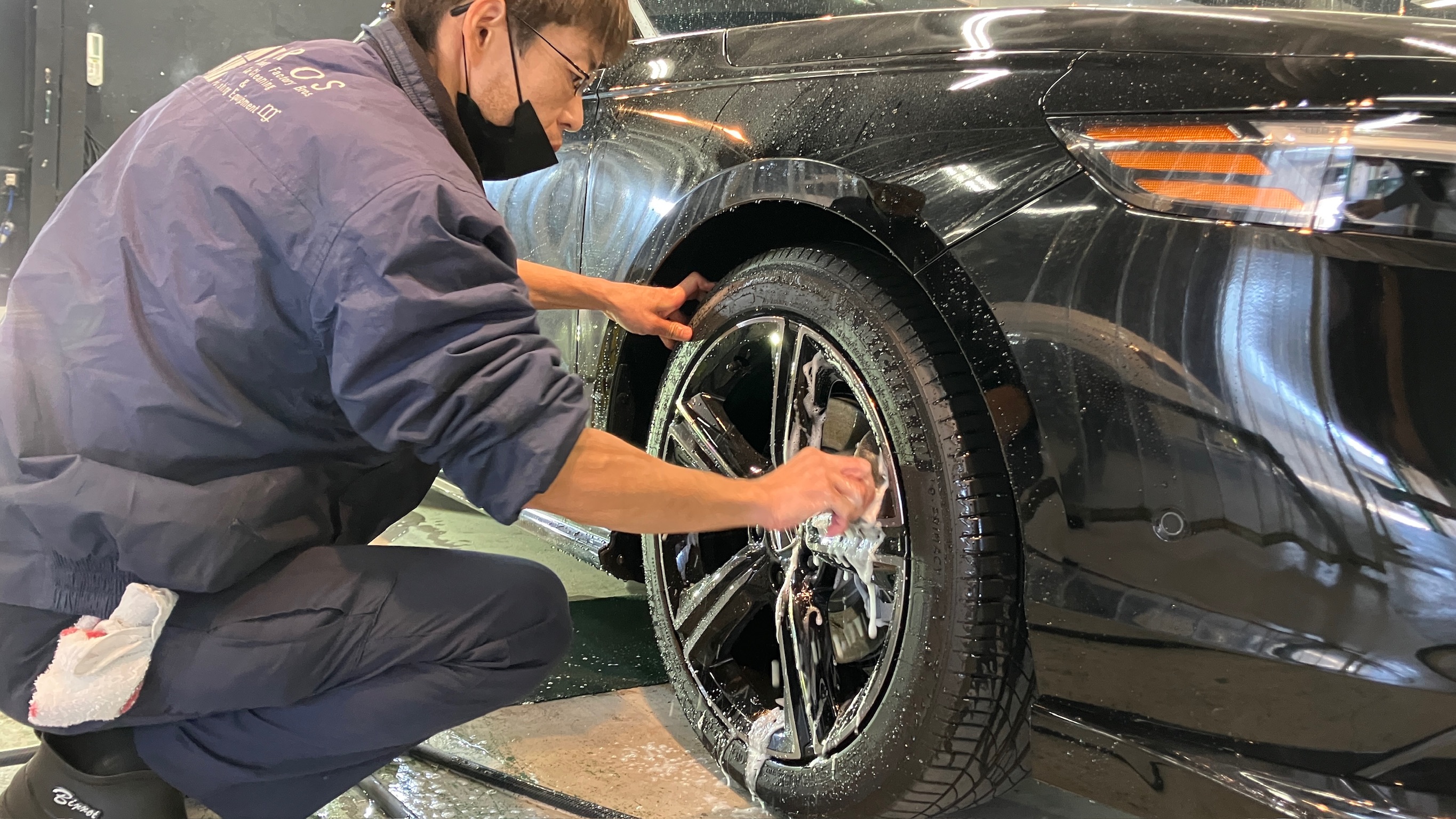 ホンダ・アコード：クラスM施工：施工写真１