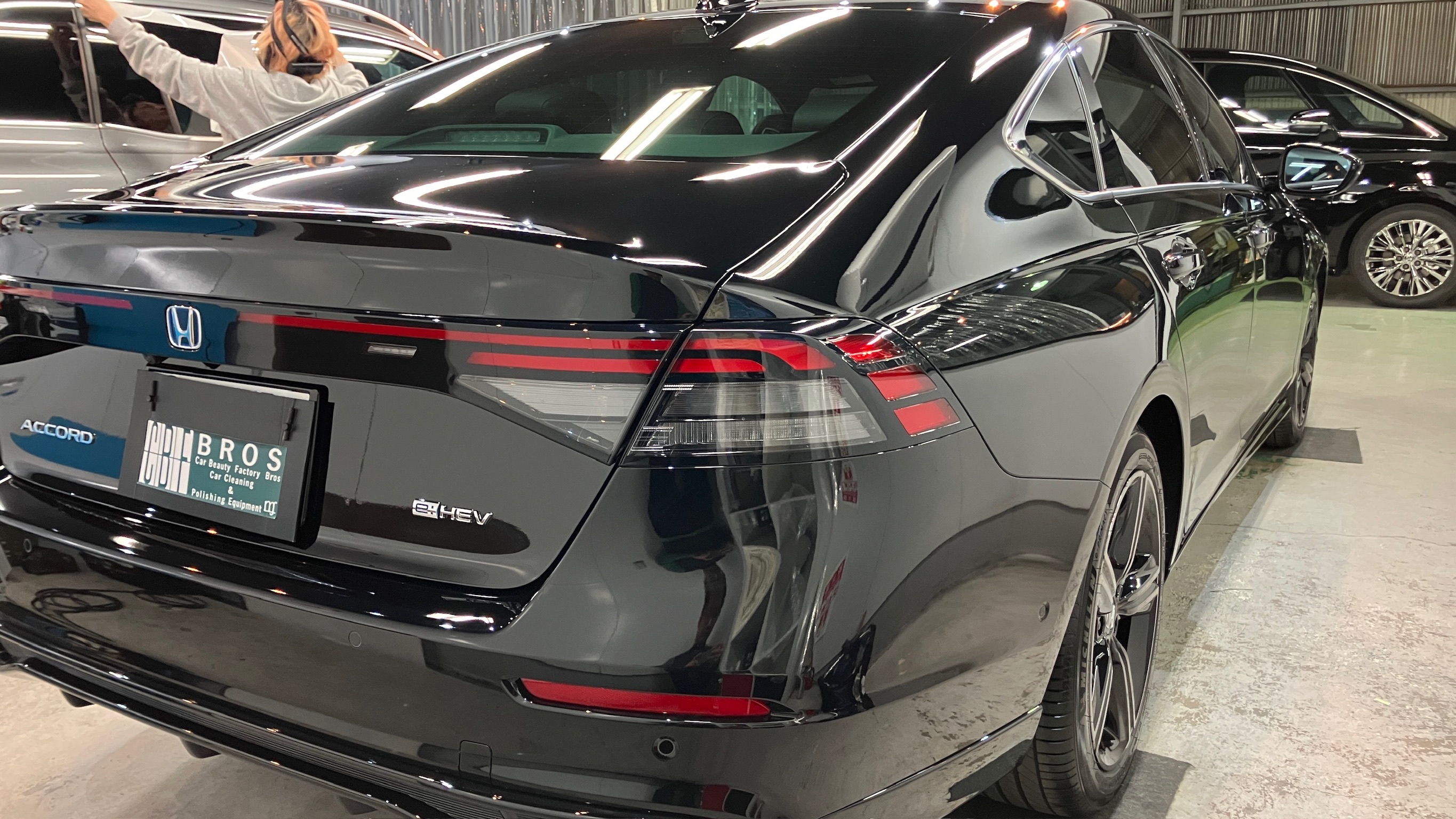 ホンダ・アコード：クラスM施工：完成写真５