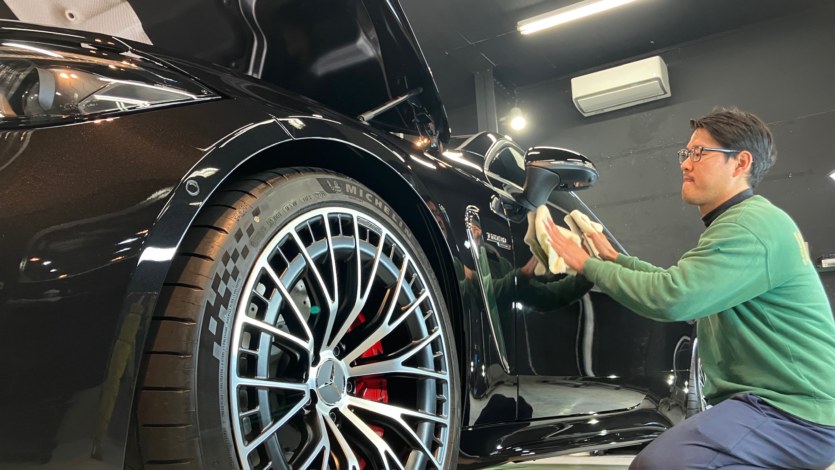 メルセデス・AMG CLA53:アドバンスド施工:施工写真3