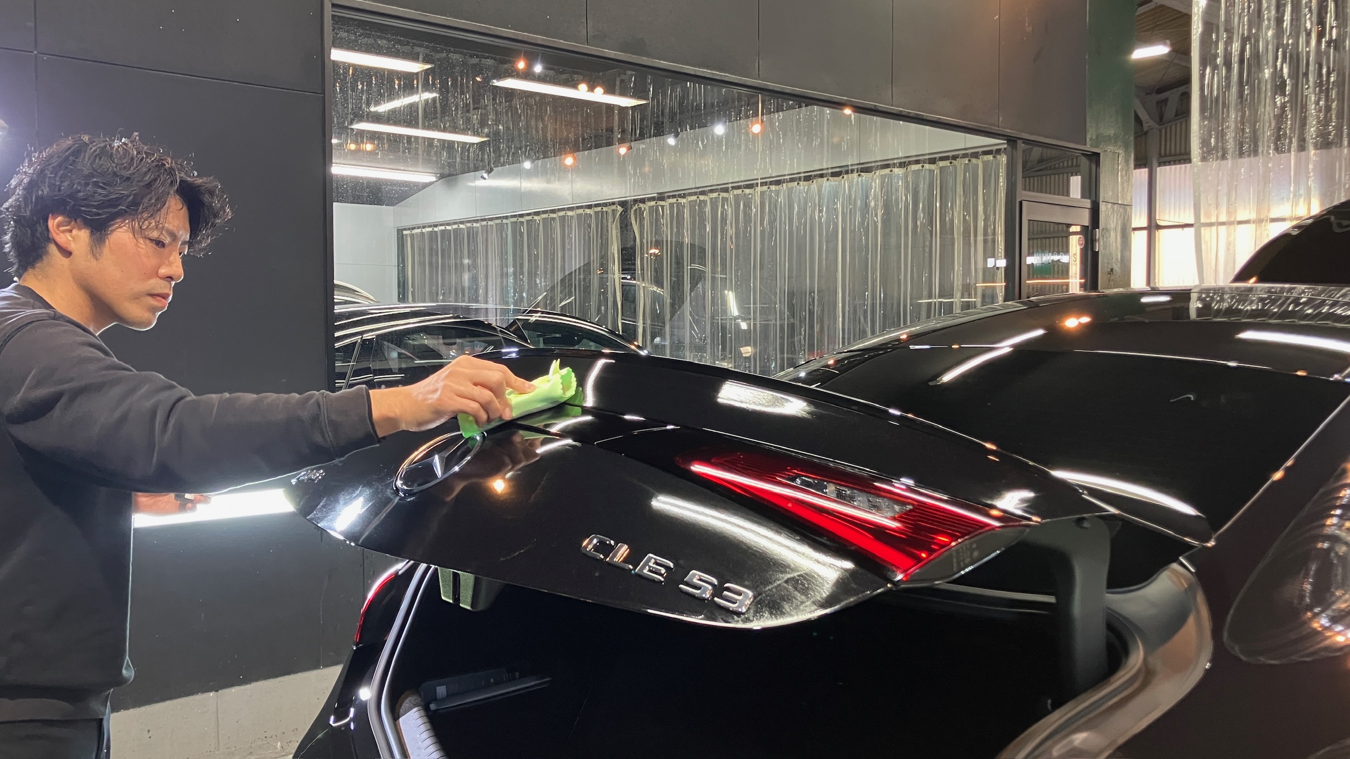 メルセデス・AMG CLA53:アドバンスド施工:施工写真2