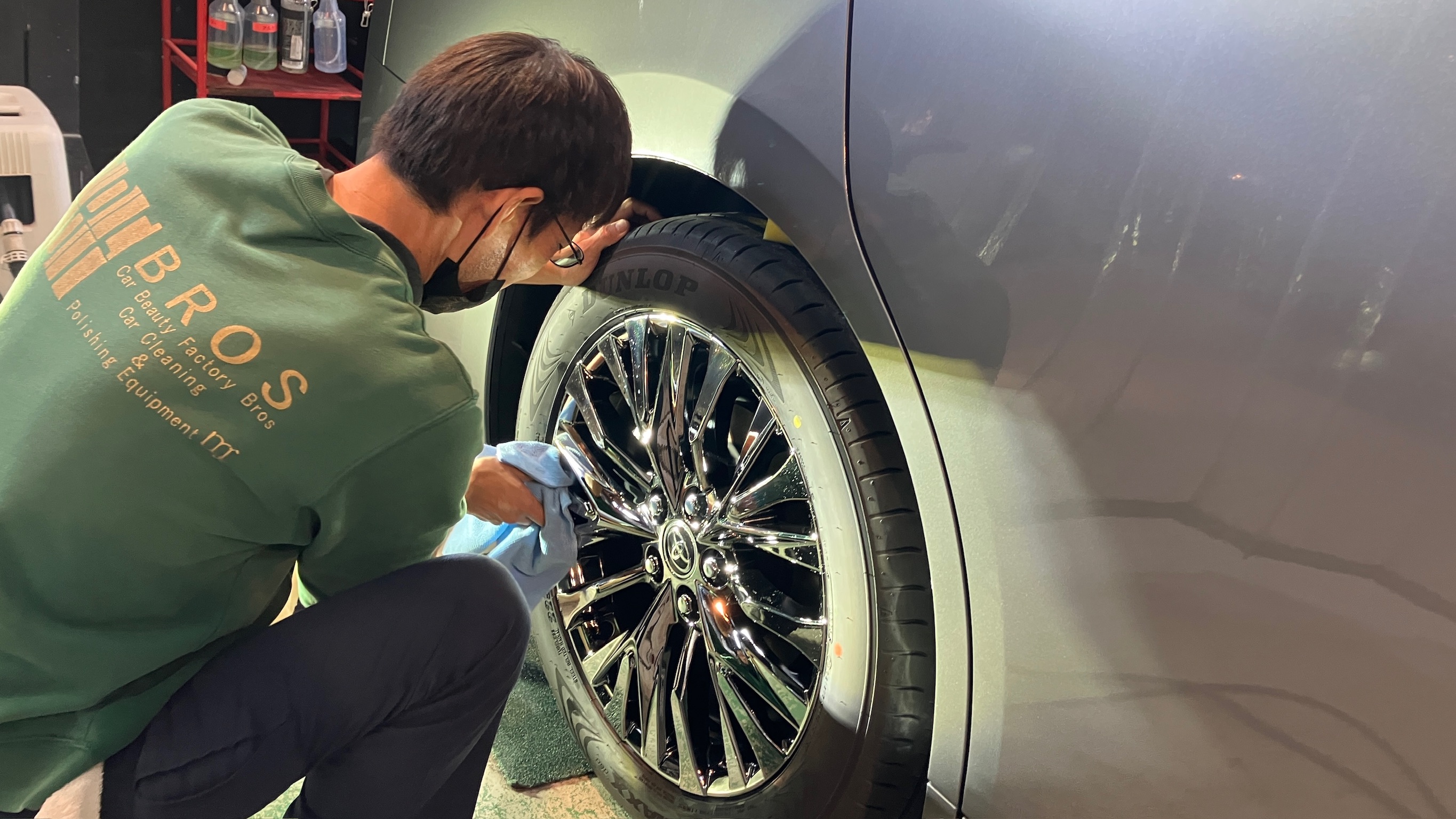 トヨタ・ヴェルファイア：アドバンスド施工：施工写真６