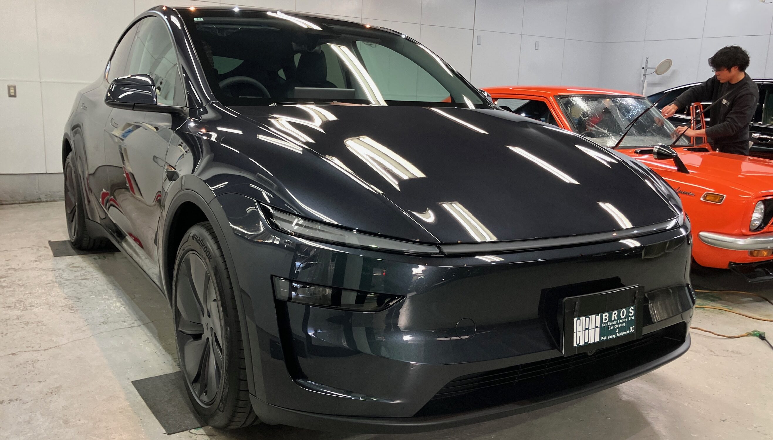 テスラ・モデルY：ガードグレイズ施工：完成写真３