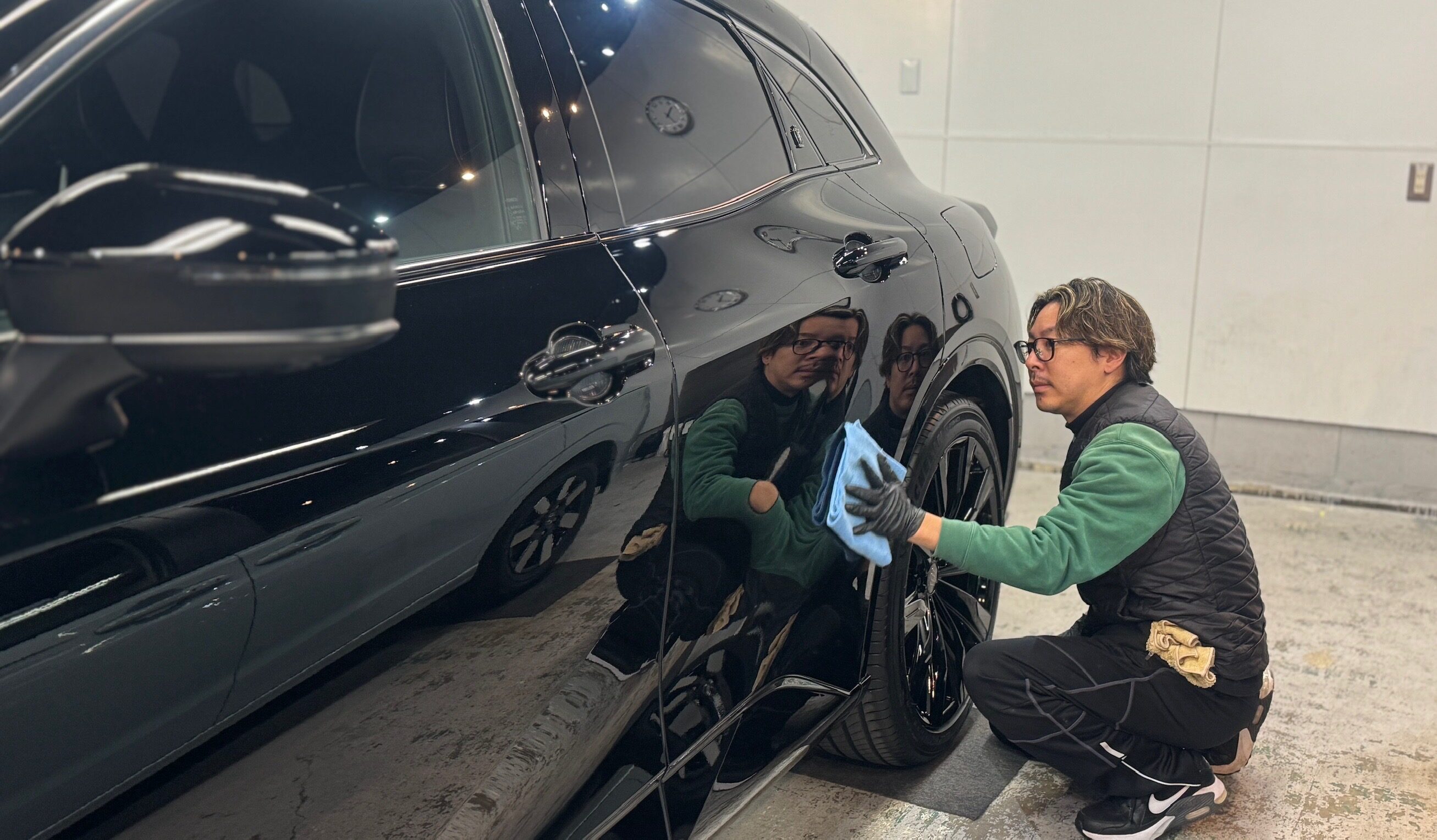 トヨタ・クラウンスポーツ：アドバンスド施工：施工写真７