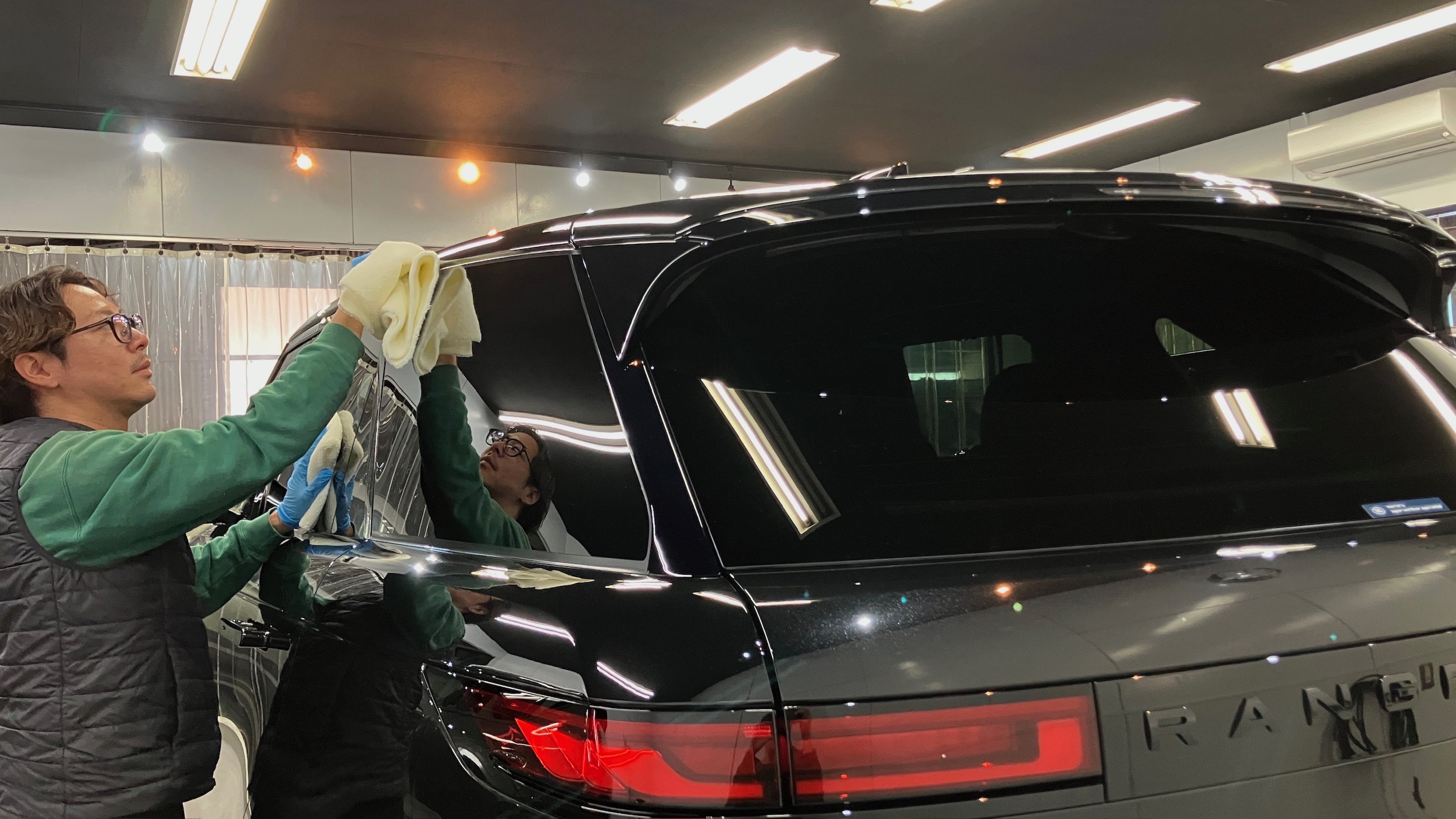 ランドローバー:レンジローバースポーツ:アドバンスド施工:施工写真6