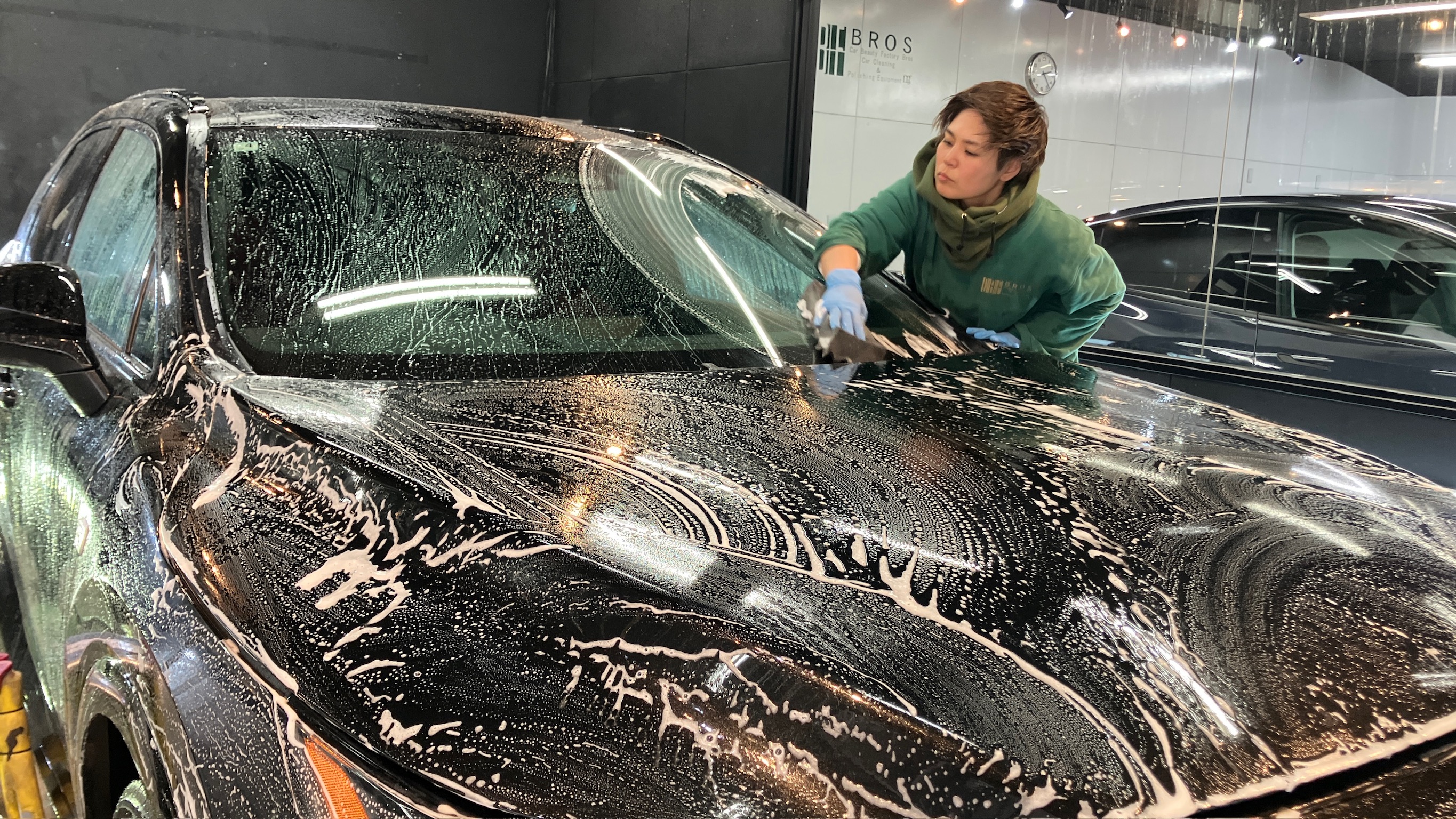 マツダ・マツダ３：クラスM施工：施工写真２