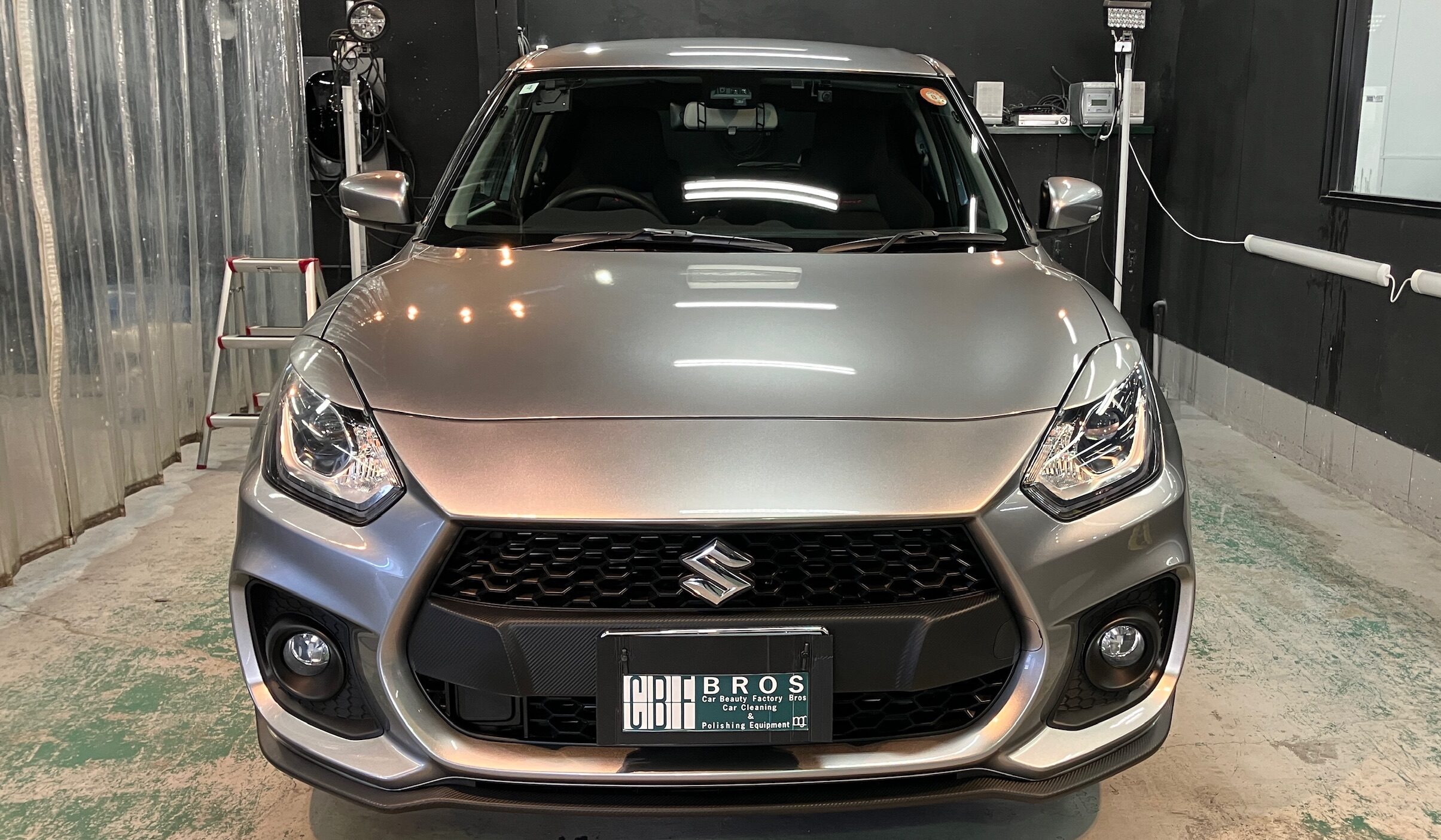 スズキ・スイフトスポーツ：部分補修施工：完成写真１