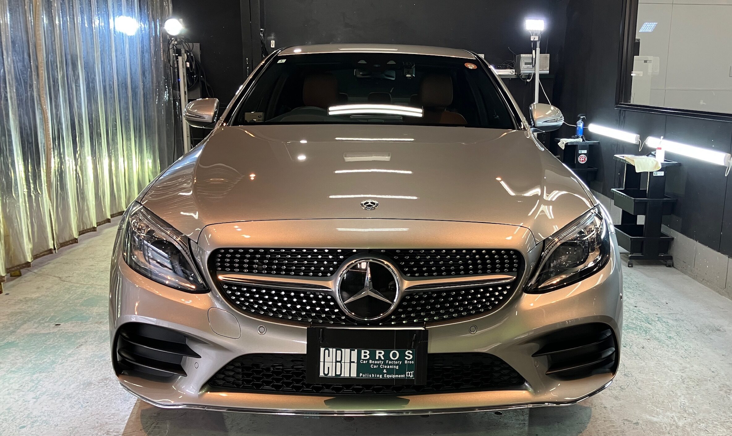 メルセデス・ベンツ・Cクラス：アドバンスド施工：完成写真１