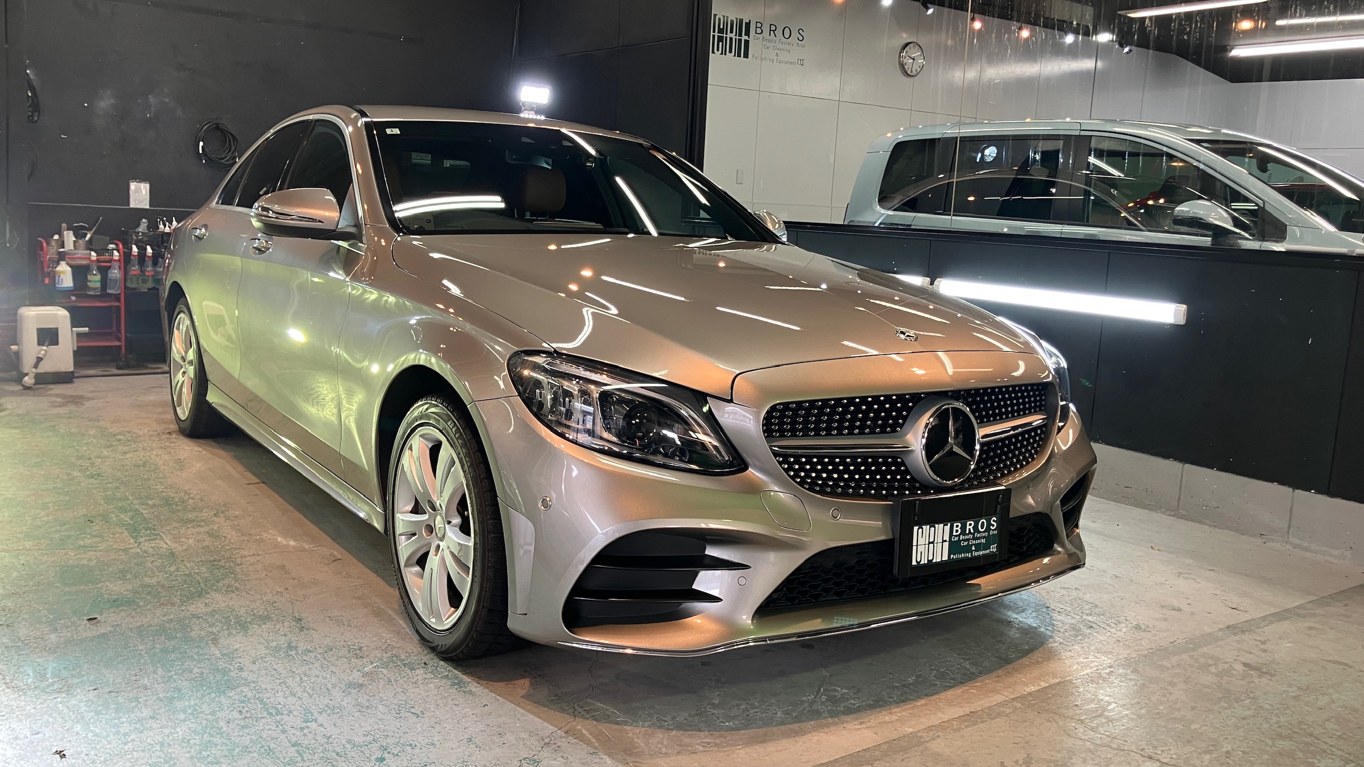 メルセデス・ベンツ・Cクラス：アドバンスド施工：完成写真３