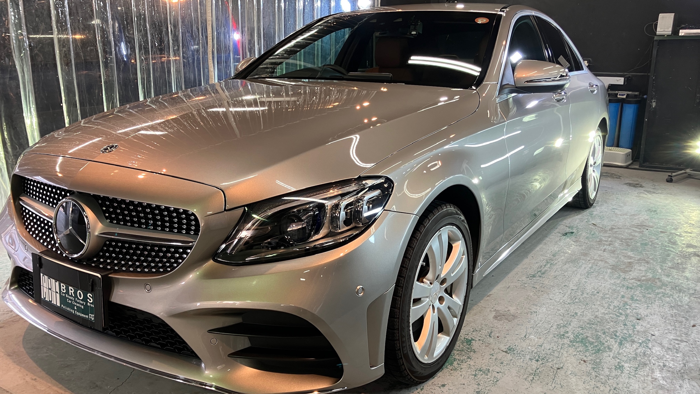 メルセデス・ベンツ・Cクラス：アドバンスド施工：完成写真２