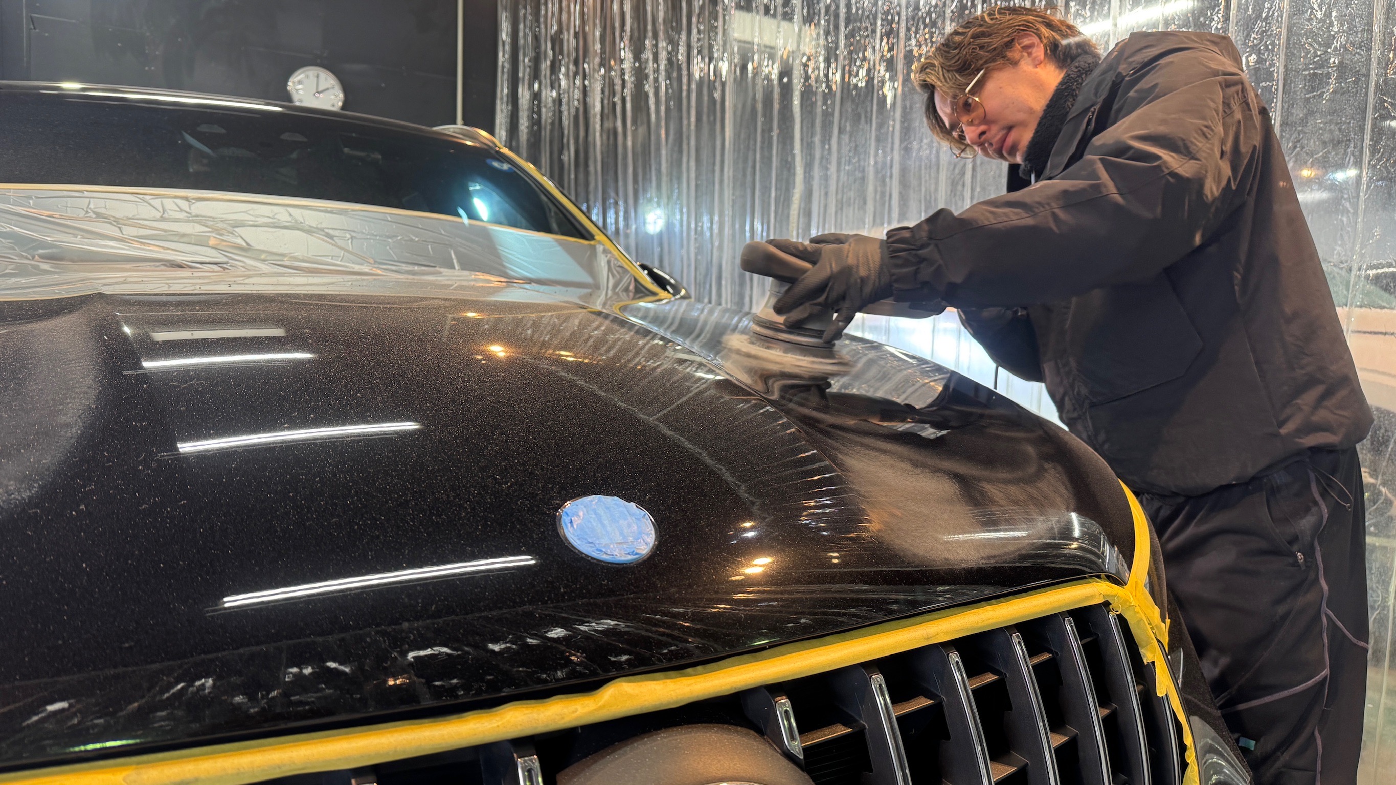 メルセデス・GLC43:ガードグレイズ施工:施工写真3