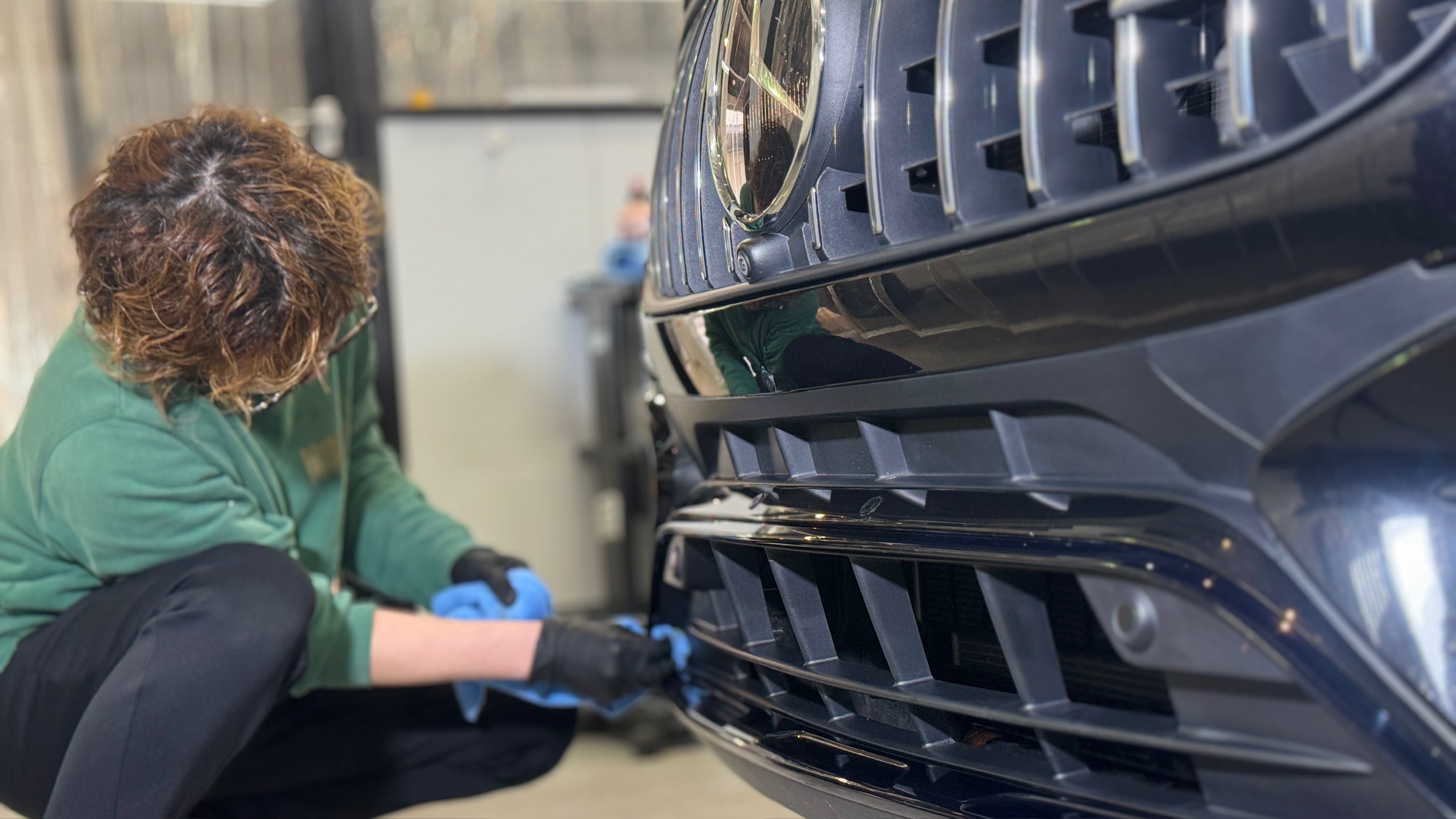 メルセデス・GLC43:ガードグレイズ施工:施工写真4