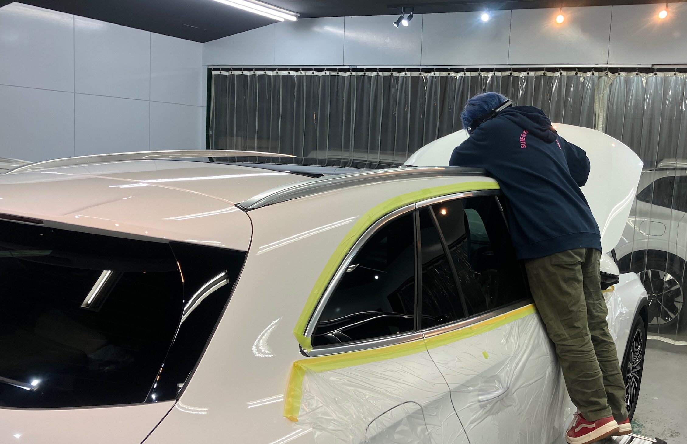 メルセデス・ベンツ・GLC：ガードグレイズ施工：施工写真５