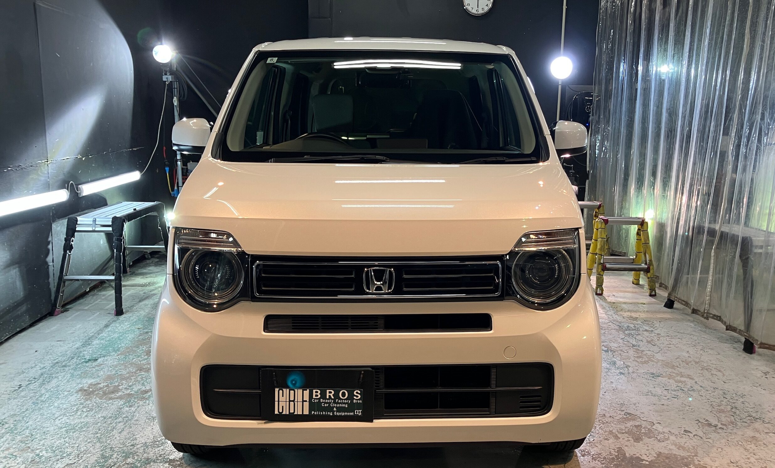 ホンダ・N-WGN：ガードグレイズ施工：完成写真１