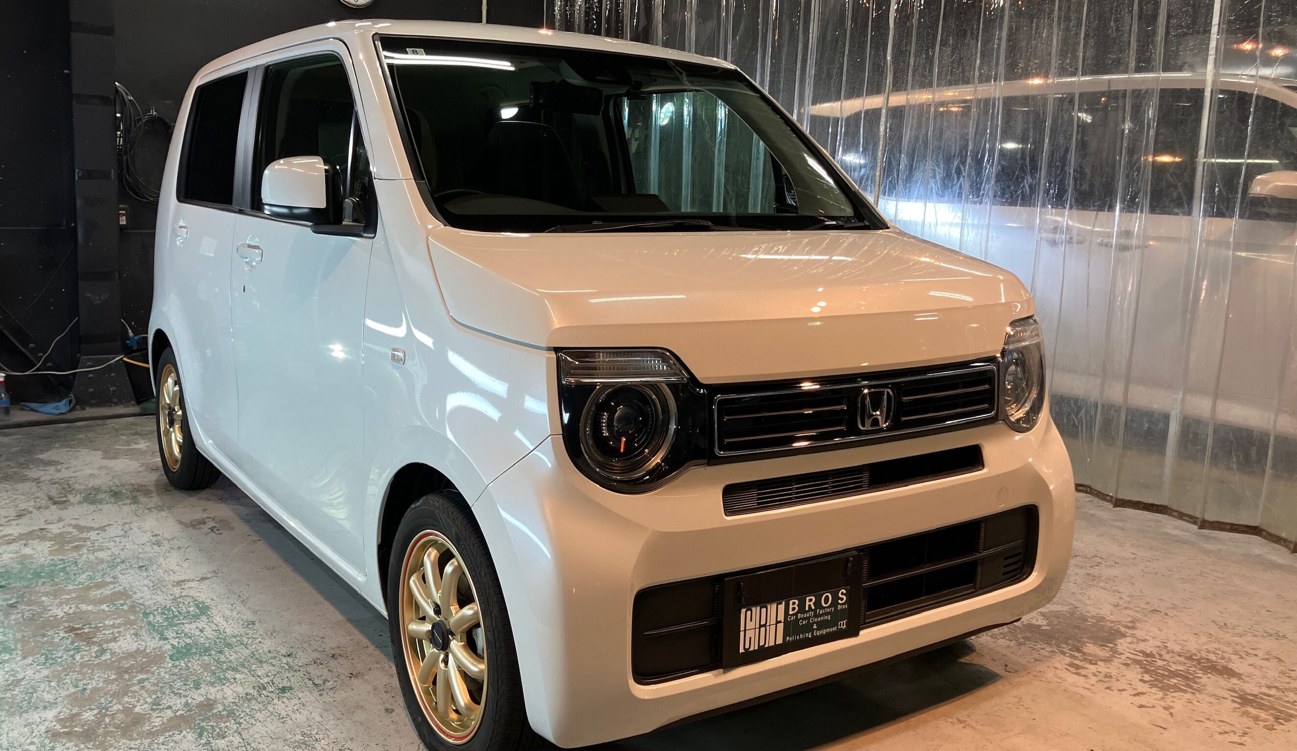 ホンダ・N-WGN：ガードグレイズ施工：完成写真３