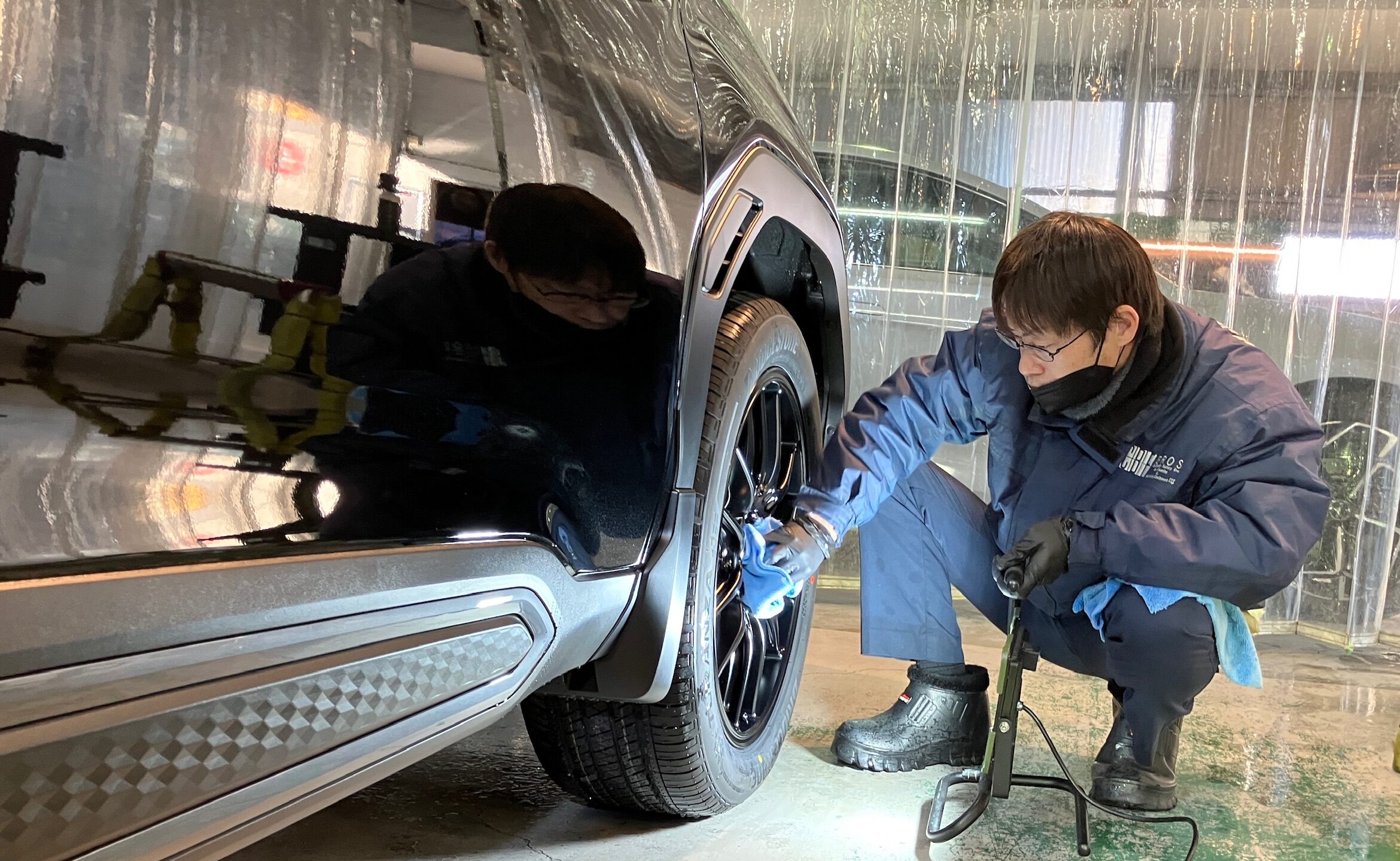 スバル・フォレスター：アドバンスド施工：施工写真６