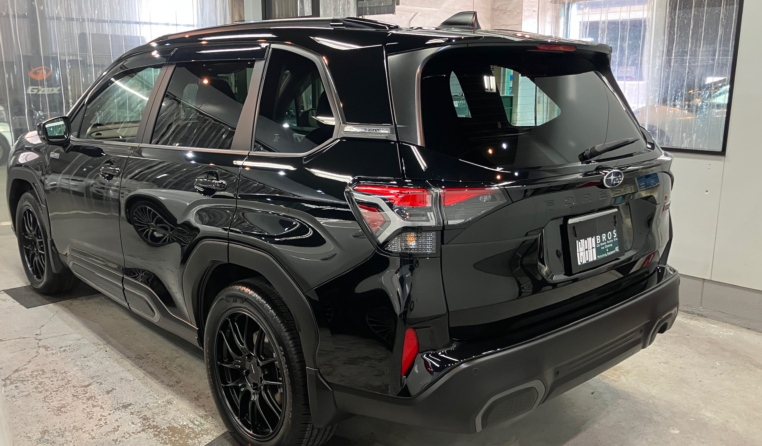 スバル・フォレスター：アドバンスド施工：完成写真５