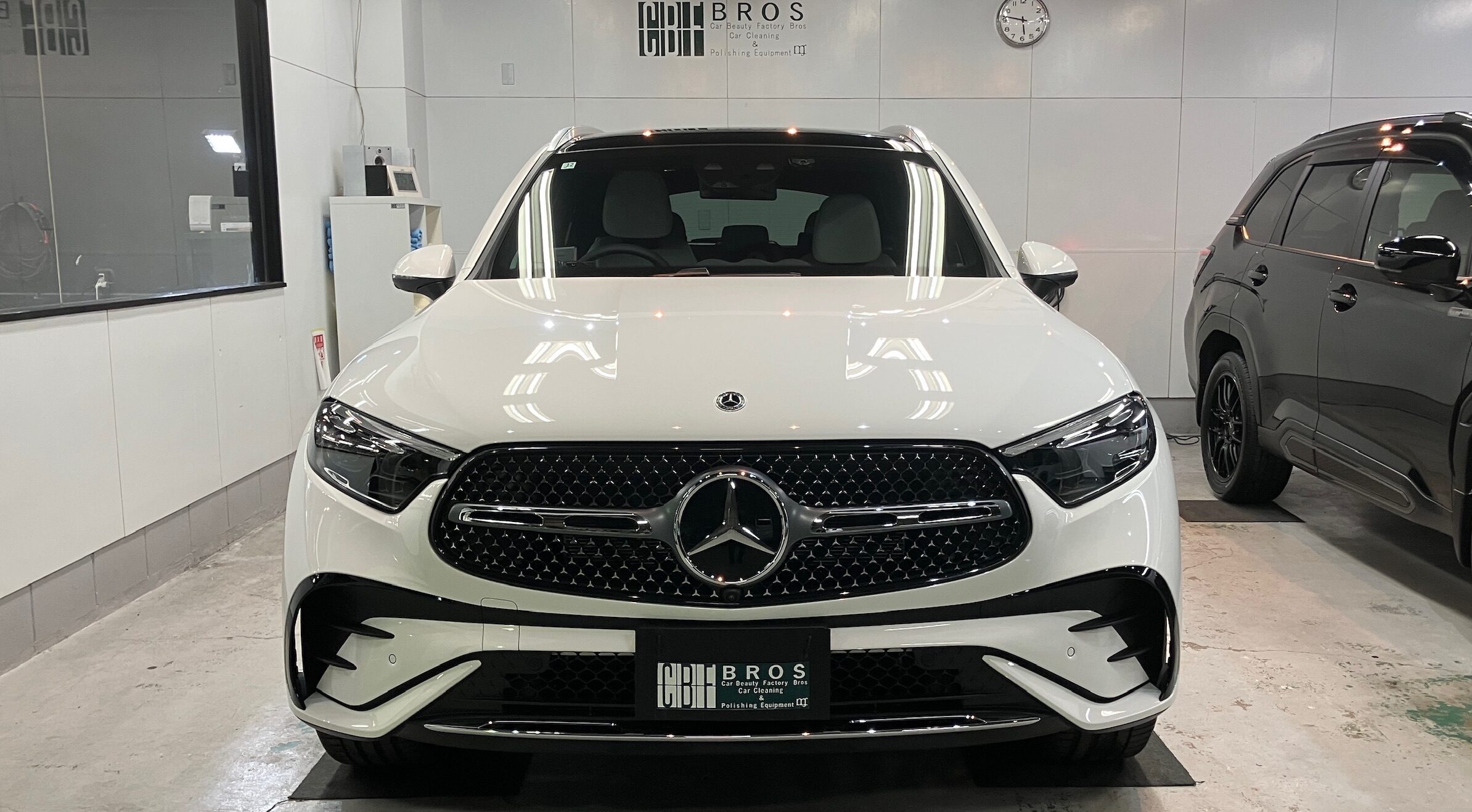 メルセデス・ベンツ・GLC：ガードグレイズ施工：施工写真１