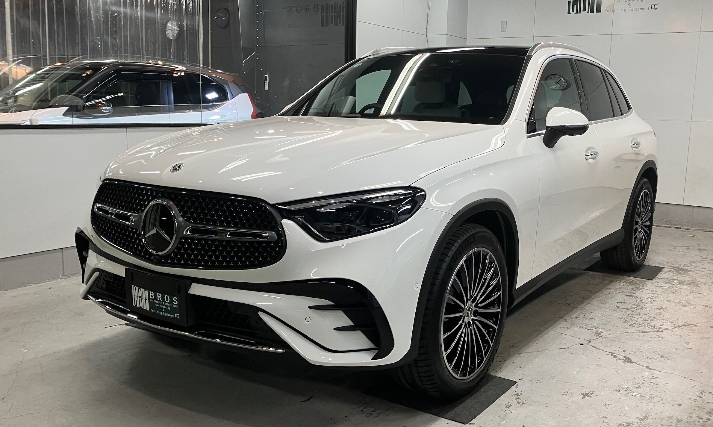 メルセデス・ベンツ・GLC：ガードグレイズ施工：施工写真２