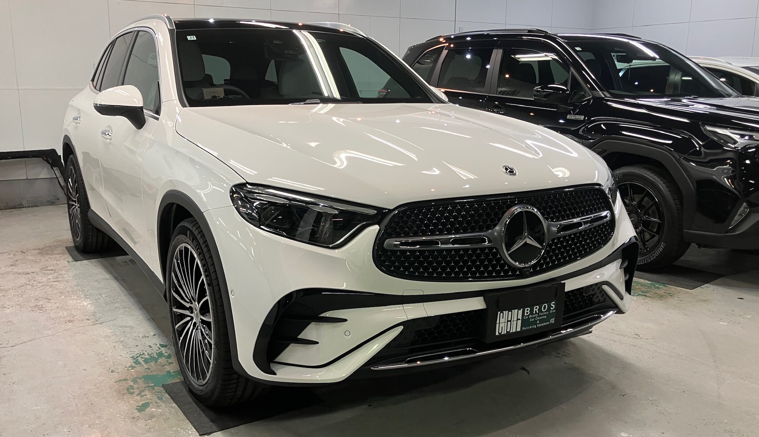 メルセデス・ベンツ・GLC：ガードグレイズ施工：施工写真３