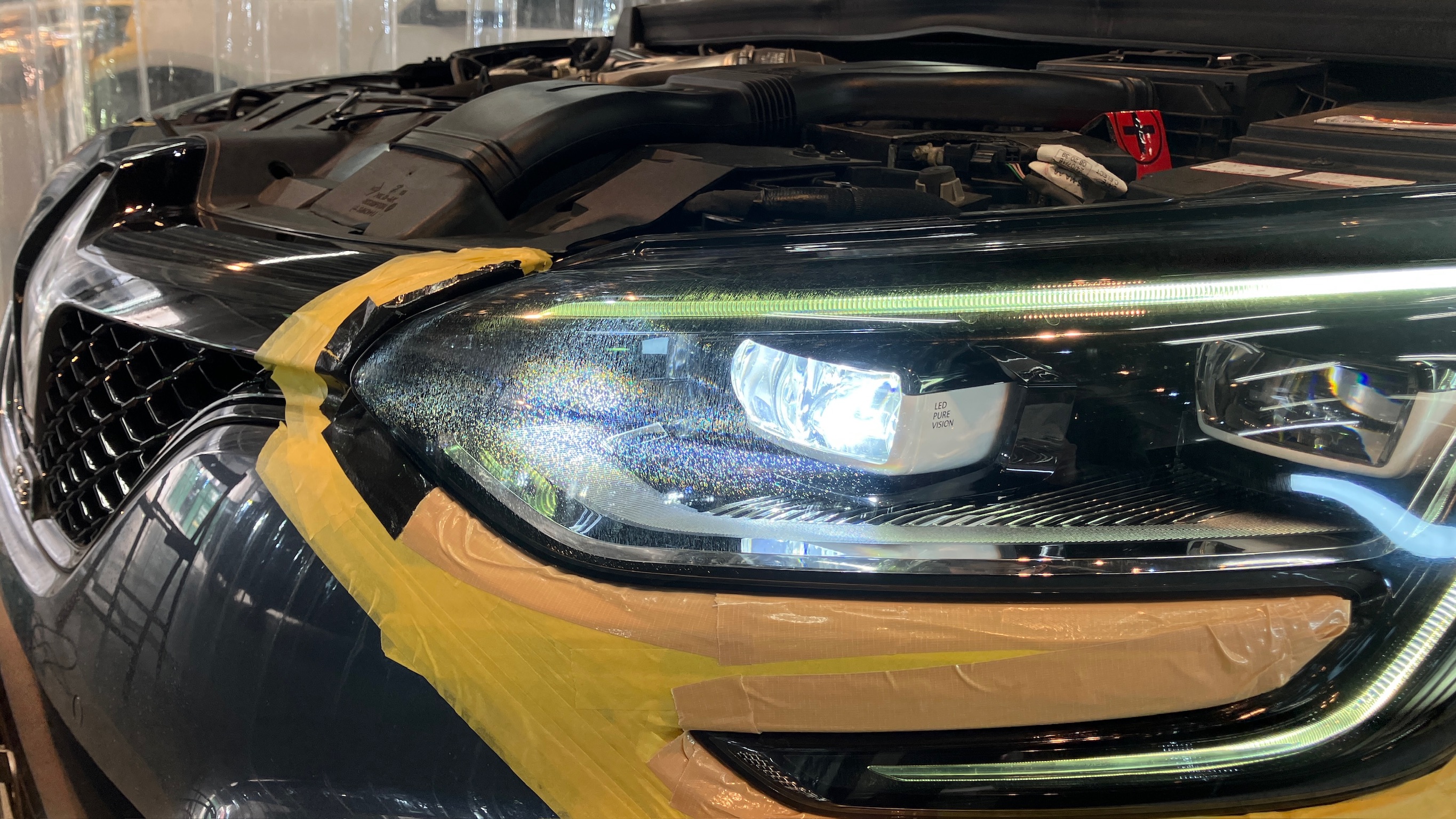 ルノー・ルーテシア:ヘッドライトリファイン:完成写真1