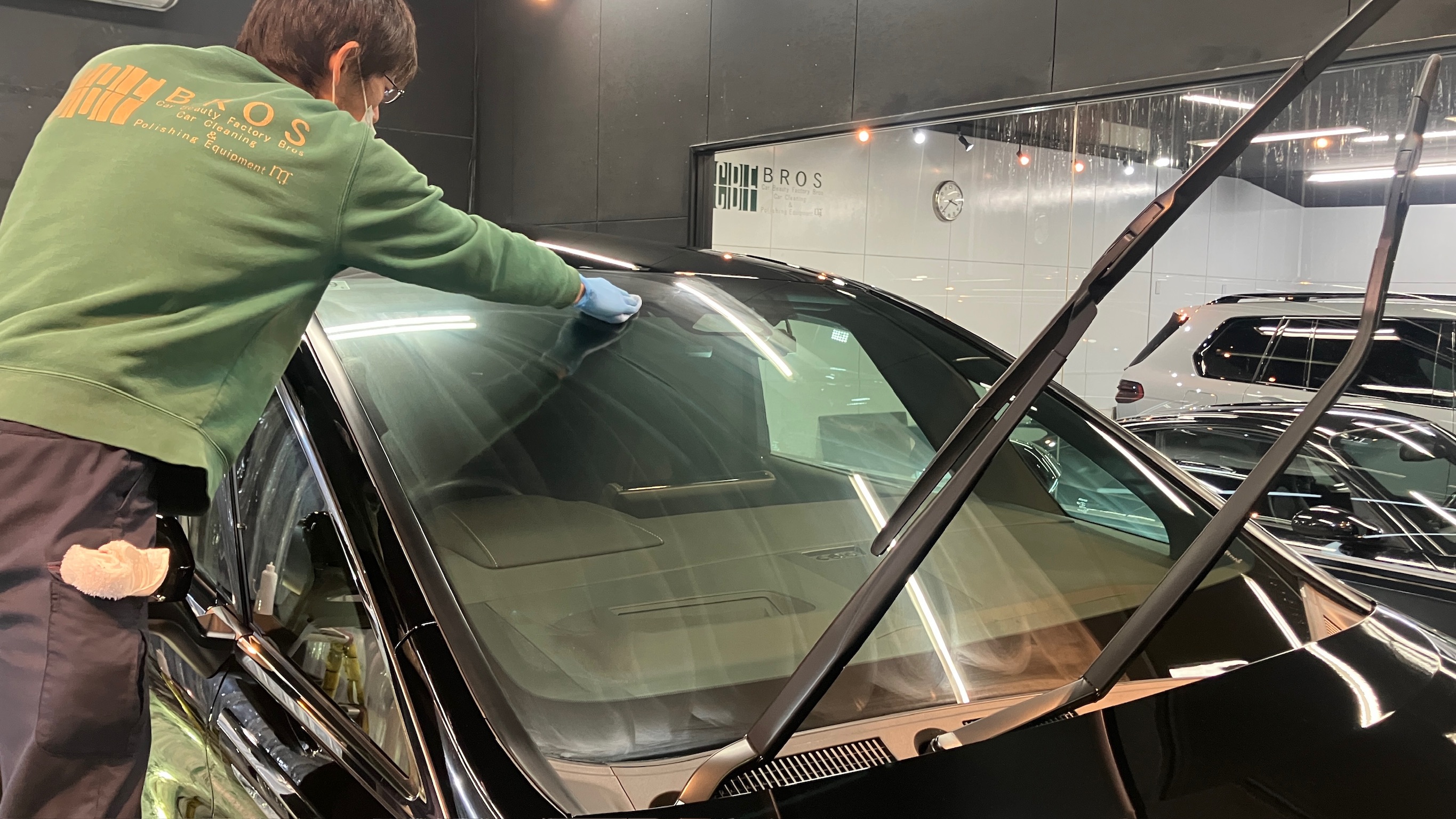 トヨタ・アルファード:ガードグレイズ施工:施工写真4