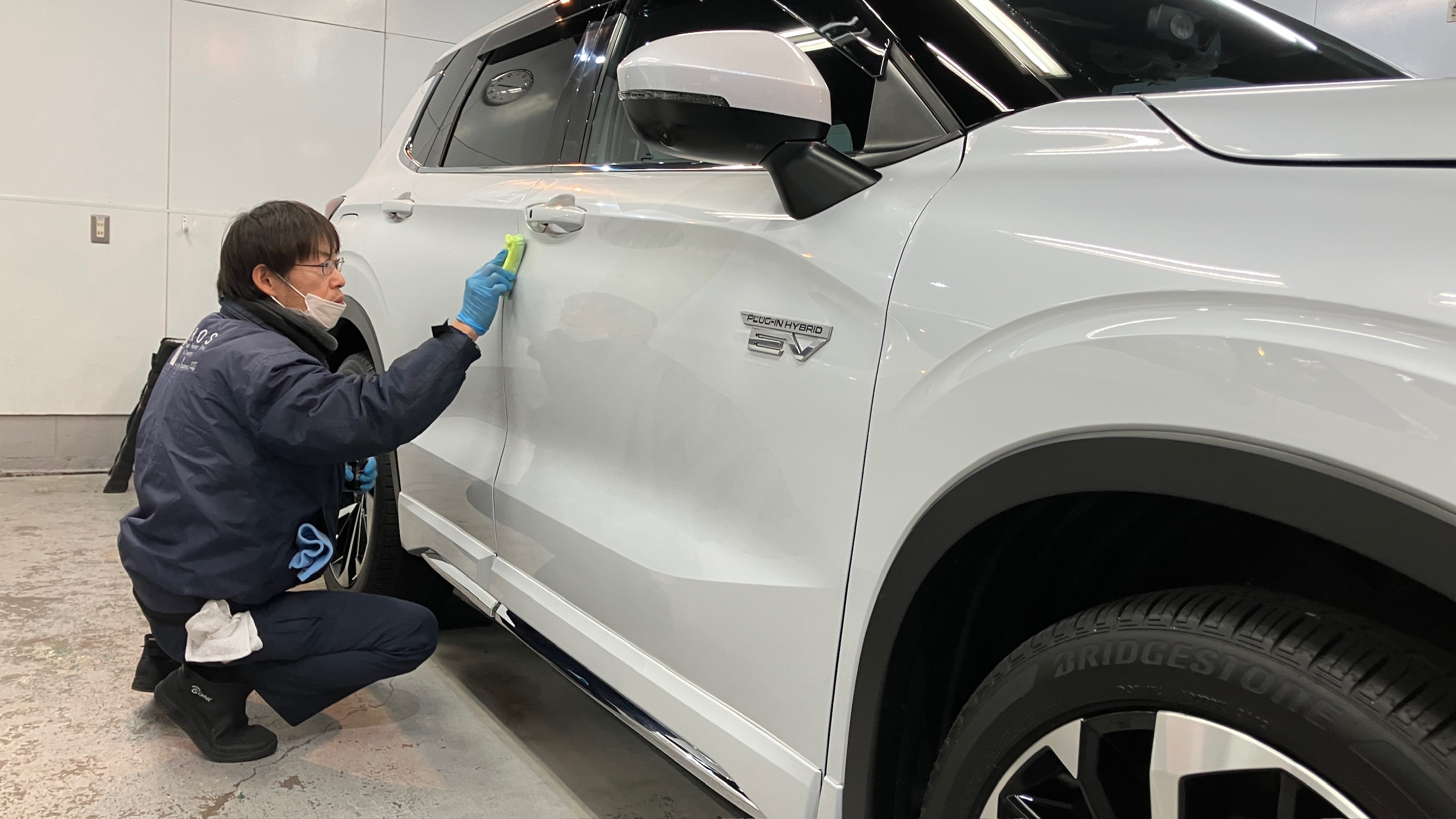 三菱・アウトランダー:ガードグレイズ施工:施工写真3