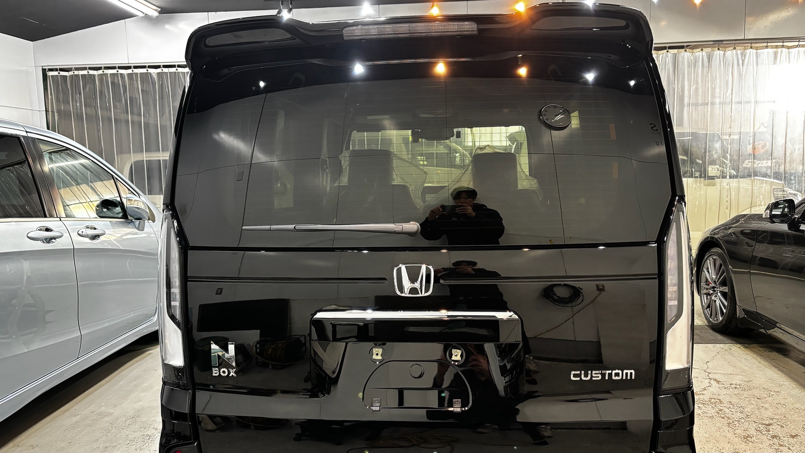 ホンダ・NーBOX:断熱カーフィルム施工:完成写真1