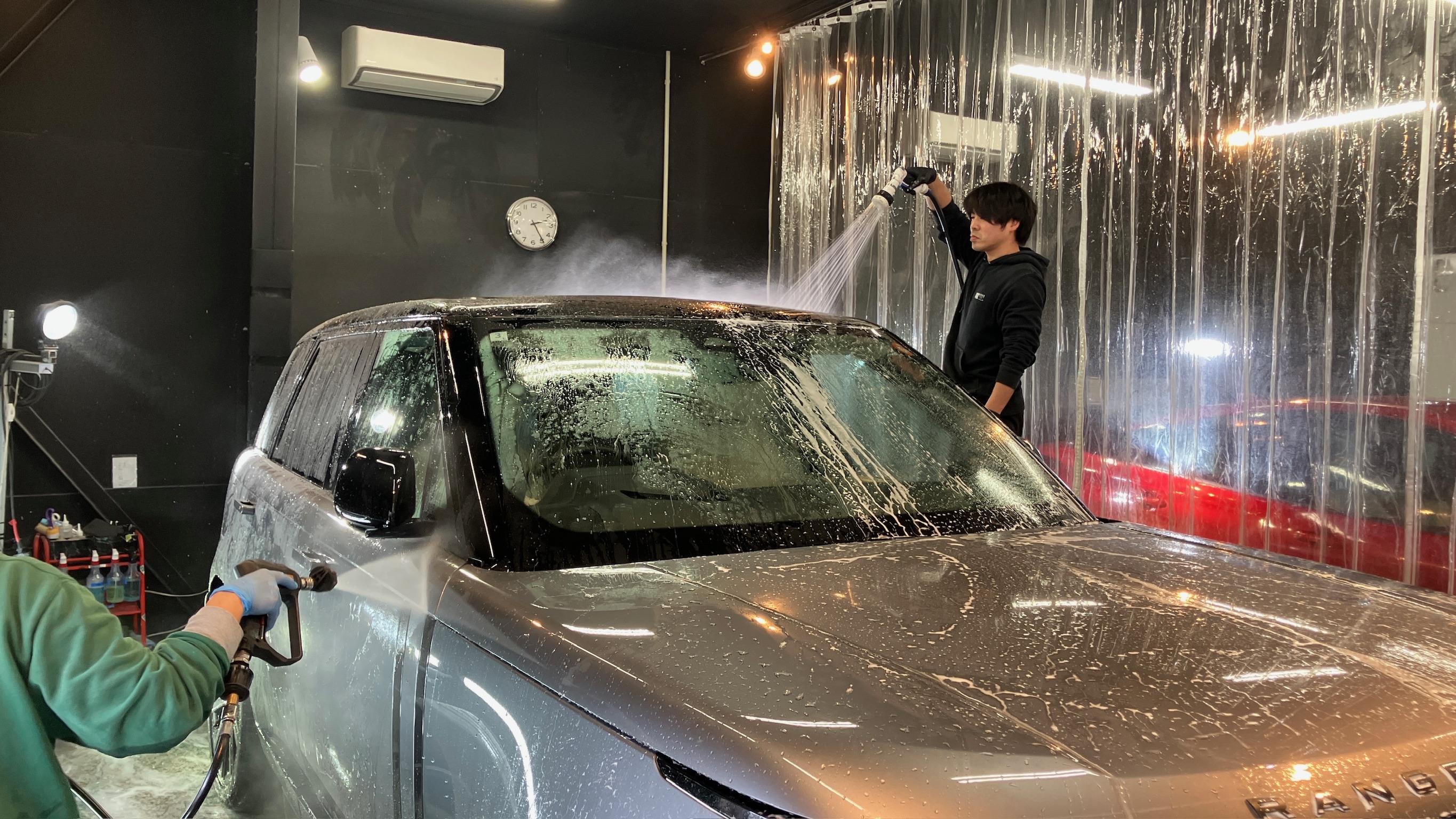 ランドローバー・レンジローバー:ガードグレイズ施工:施工写真3